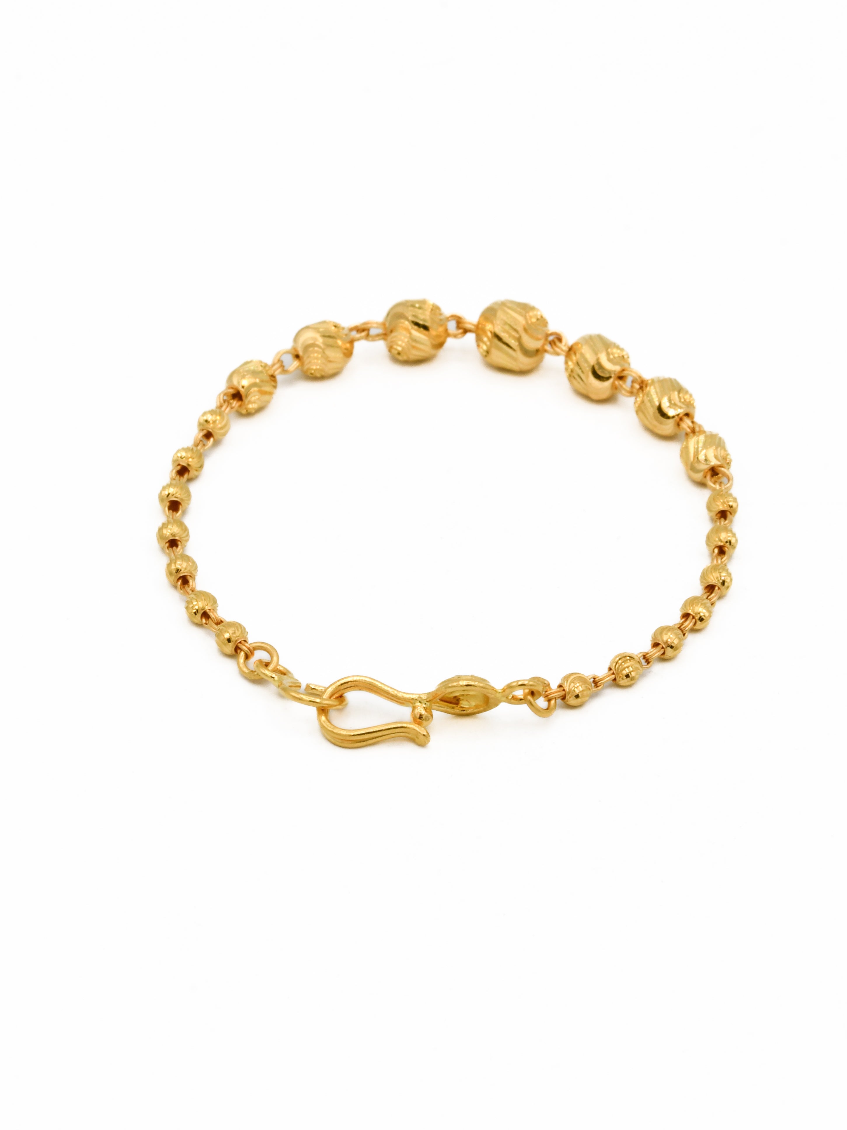 22ct Gold Jhumki Earrings - Roop Darshan