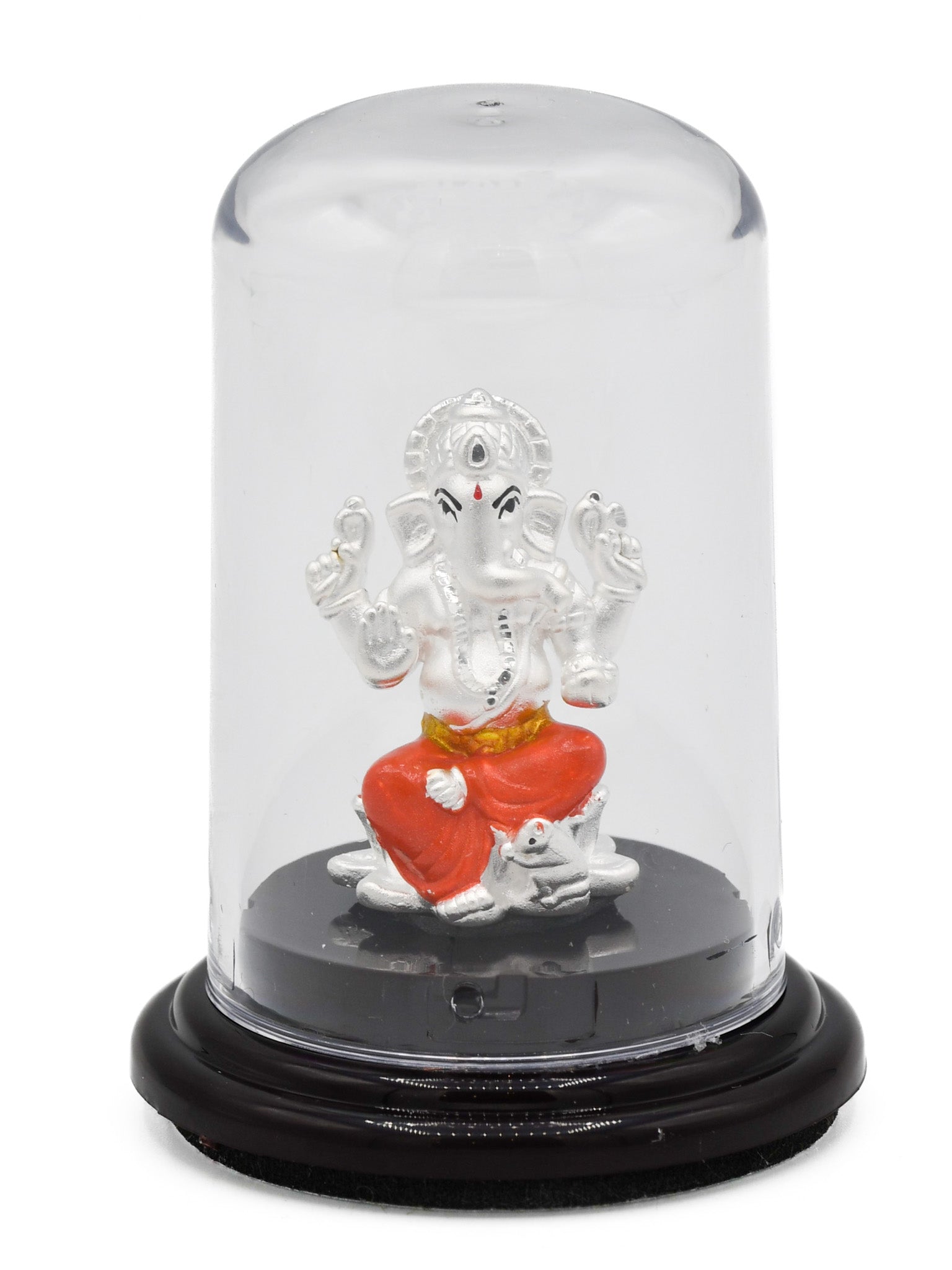 Silver Ganesh Murti - Roop Darshan