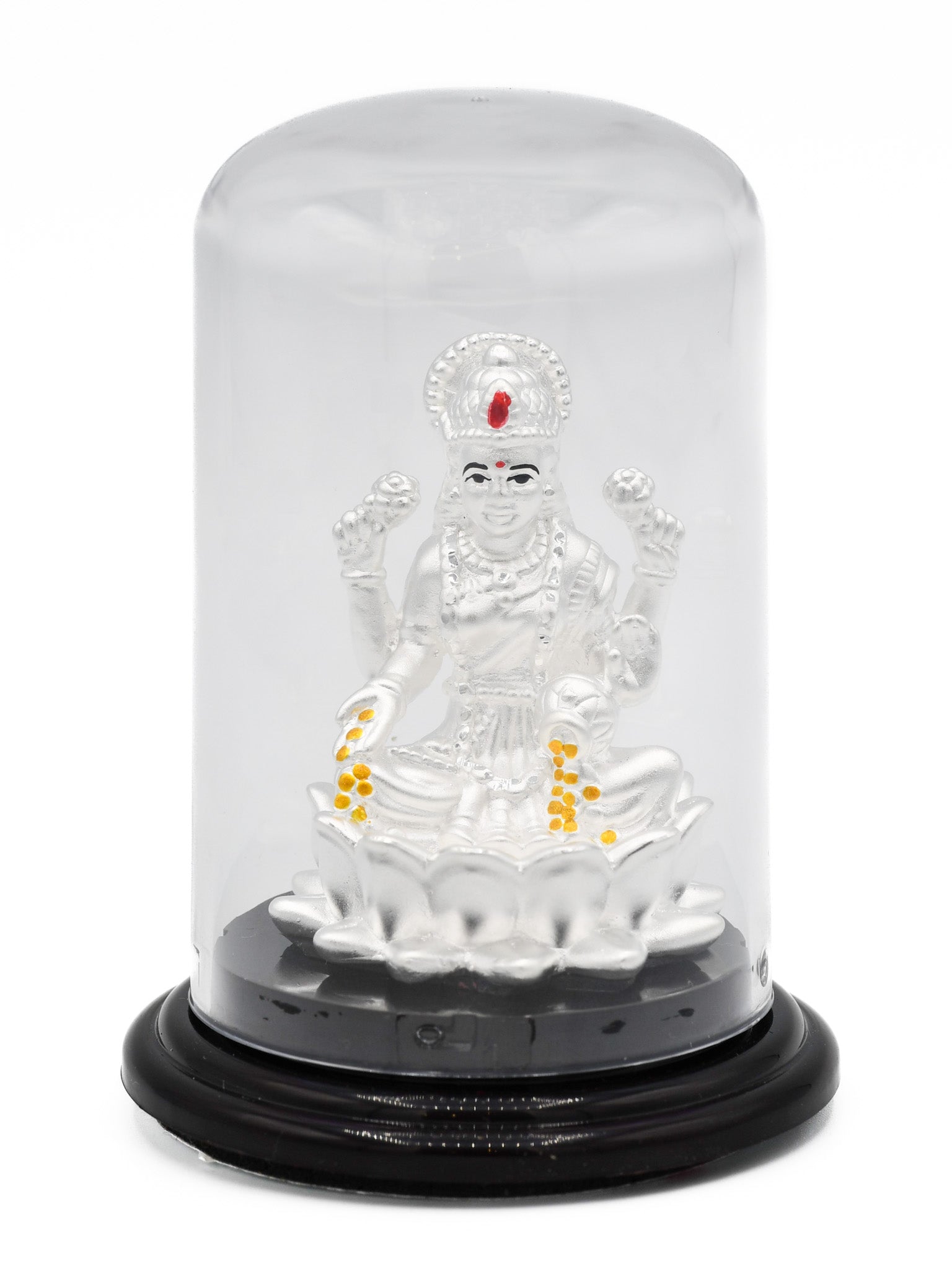 Silver Laxmiji Murti - Roop Darshan