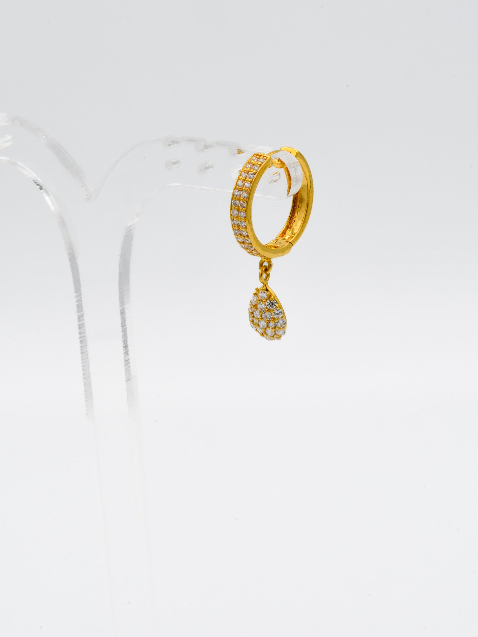 22ct Gold CZ Bali - Roop Darshan