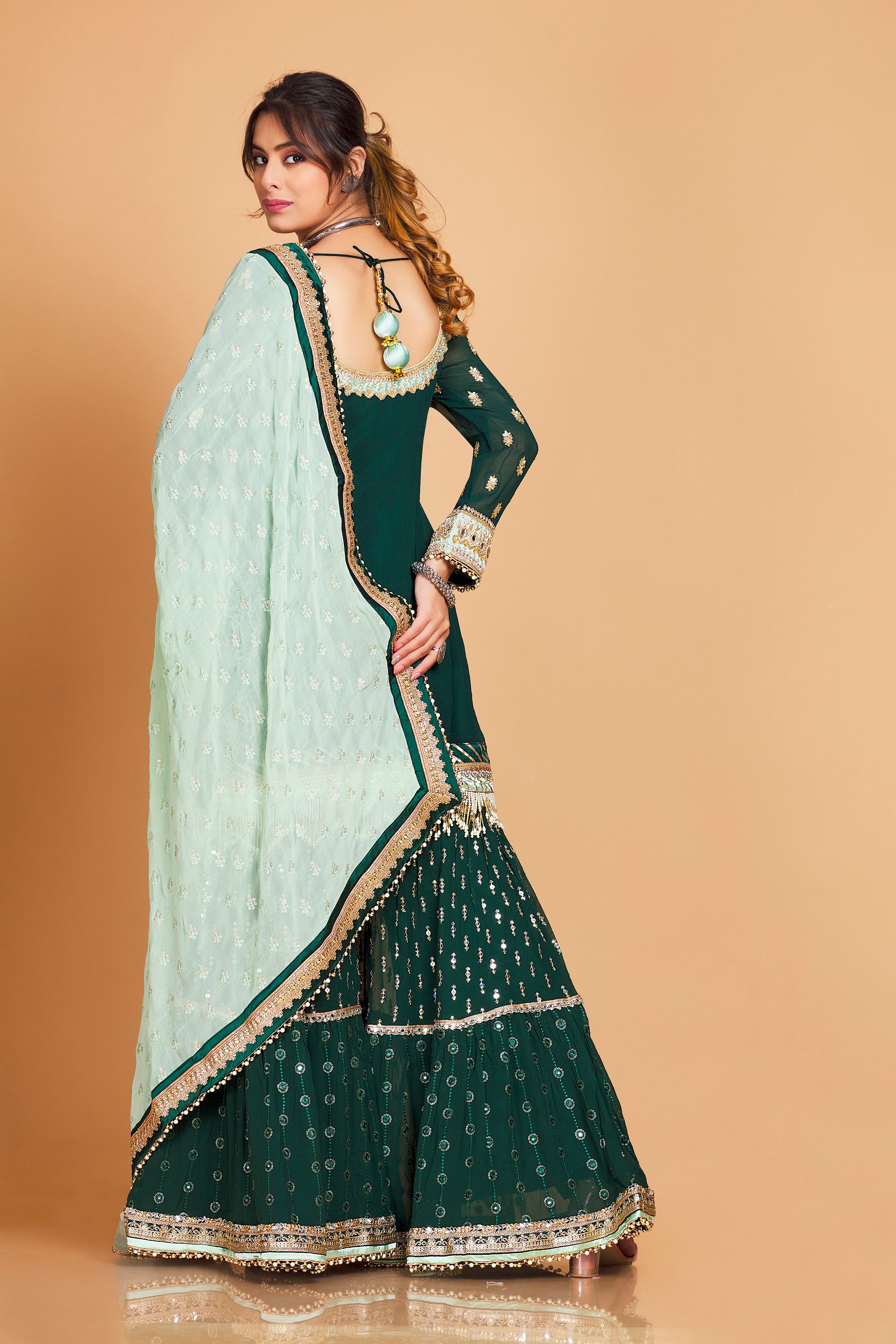 Raagini Sharara Suit - Roop Darshan