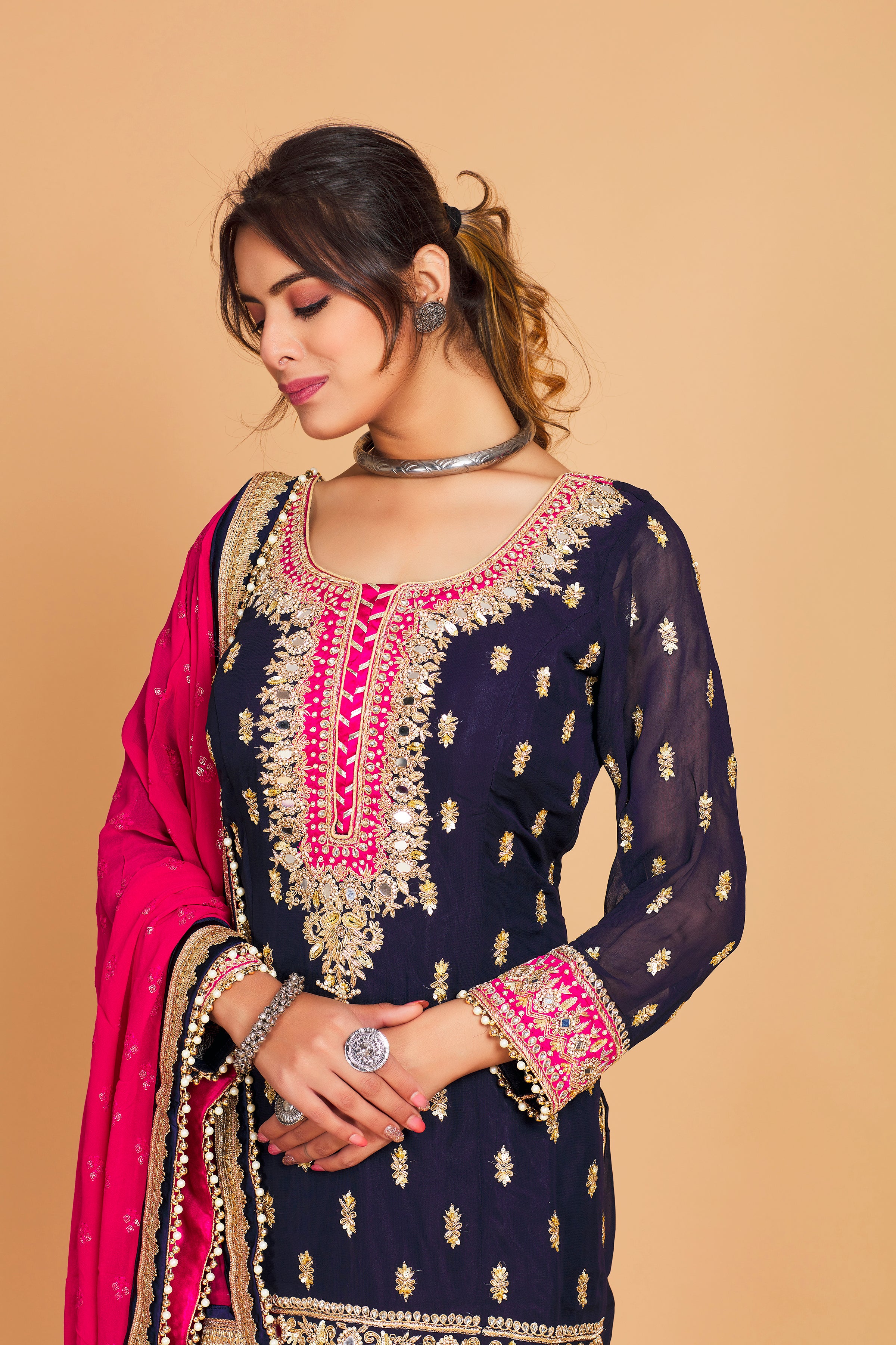 Raagini Sharara Suit - Roop Darshan
