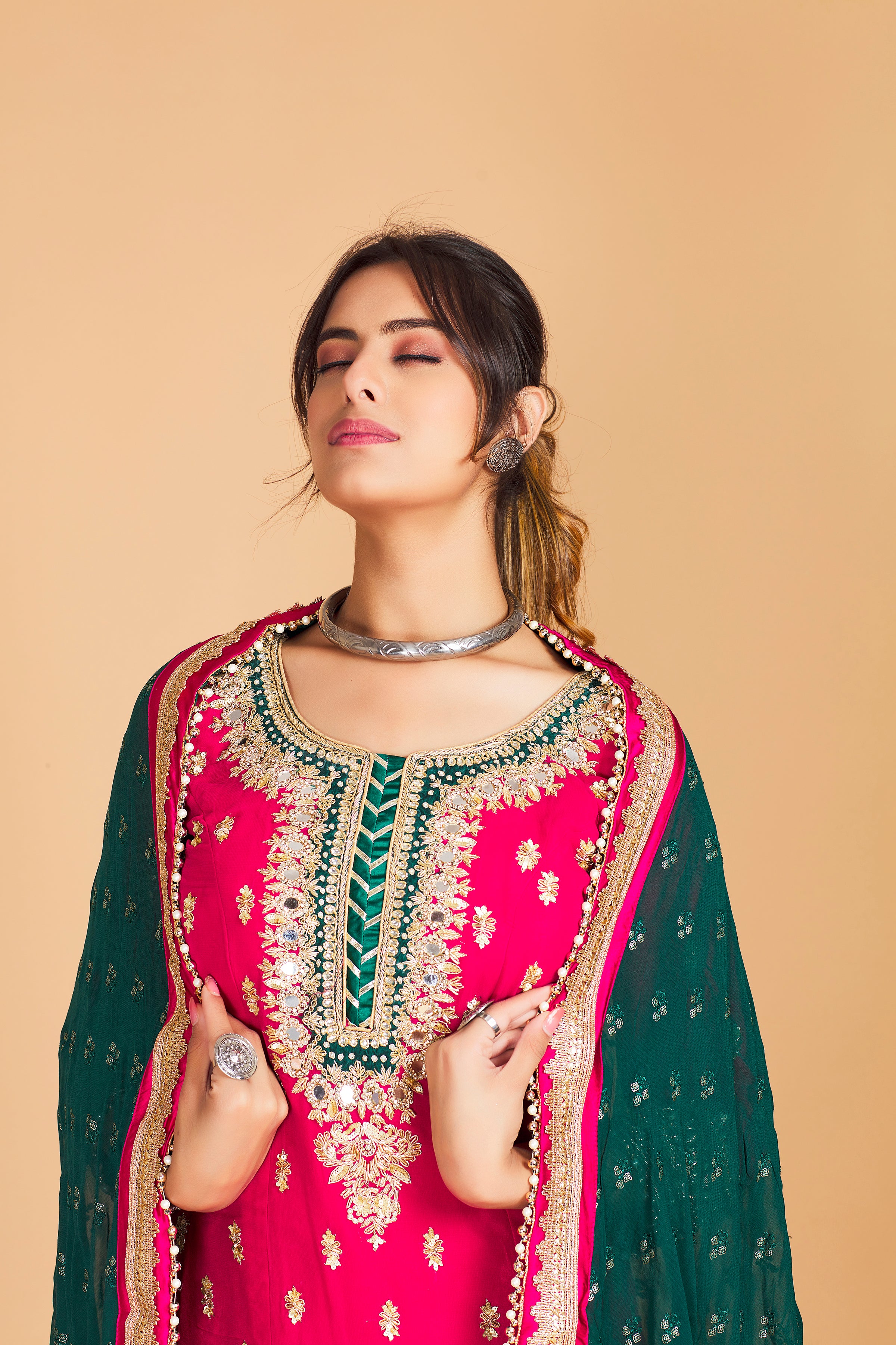 Raagini Sharara Suit - Roop Darshan