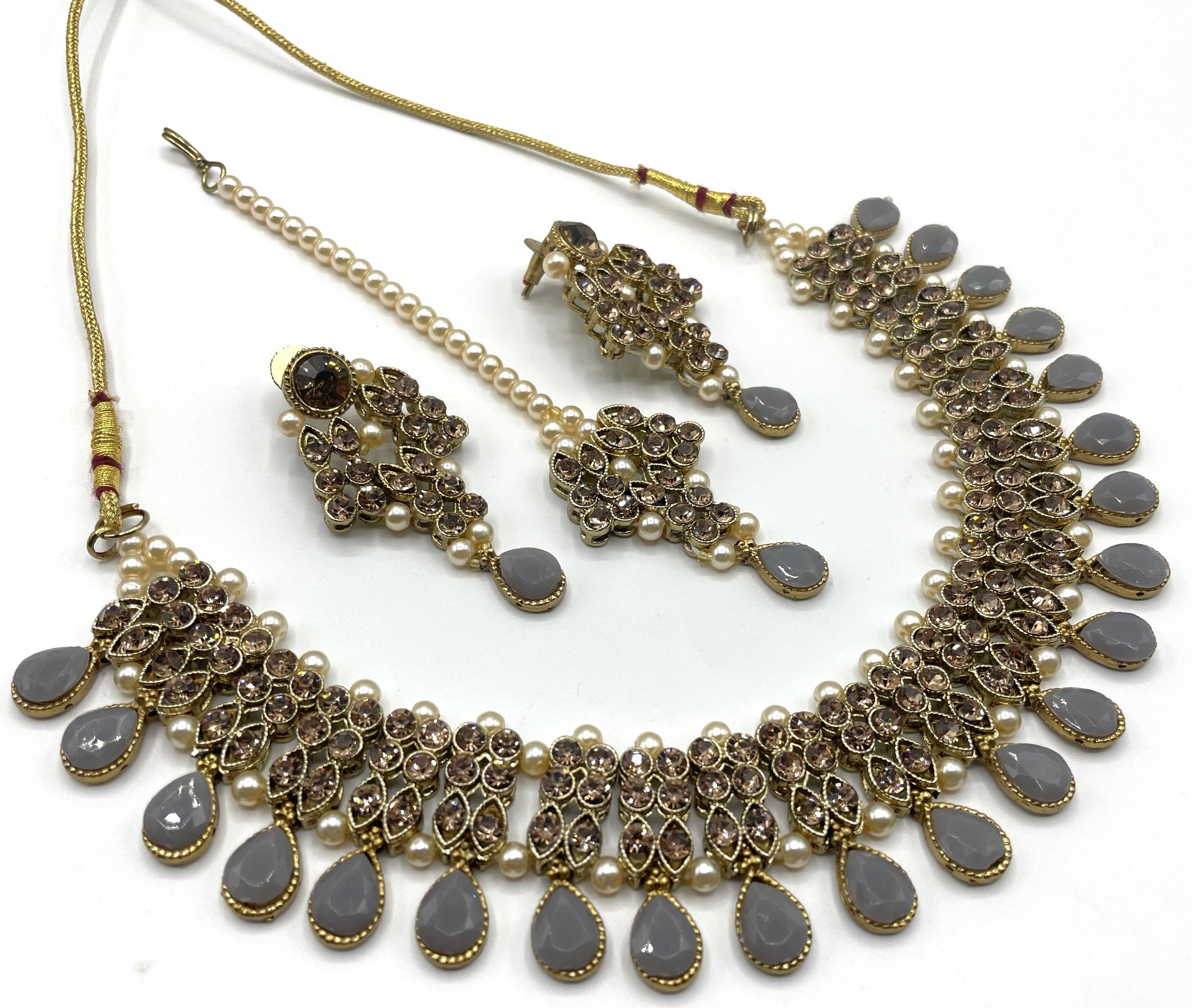 Costume Necklace Set - Roop Darshan