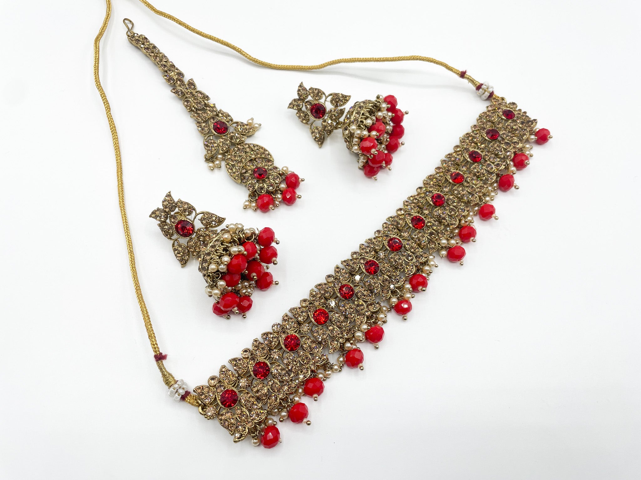Costume Necklace Set - Roop Darshan