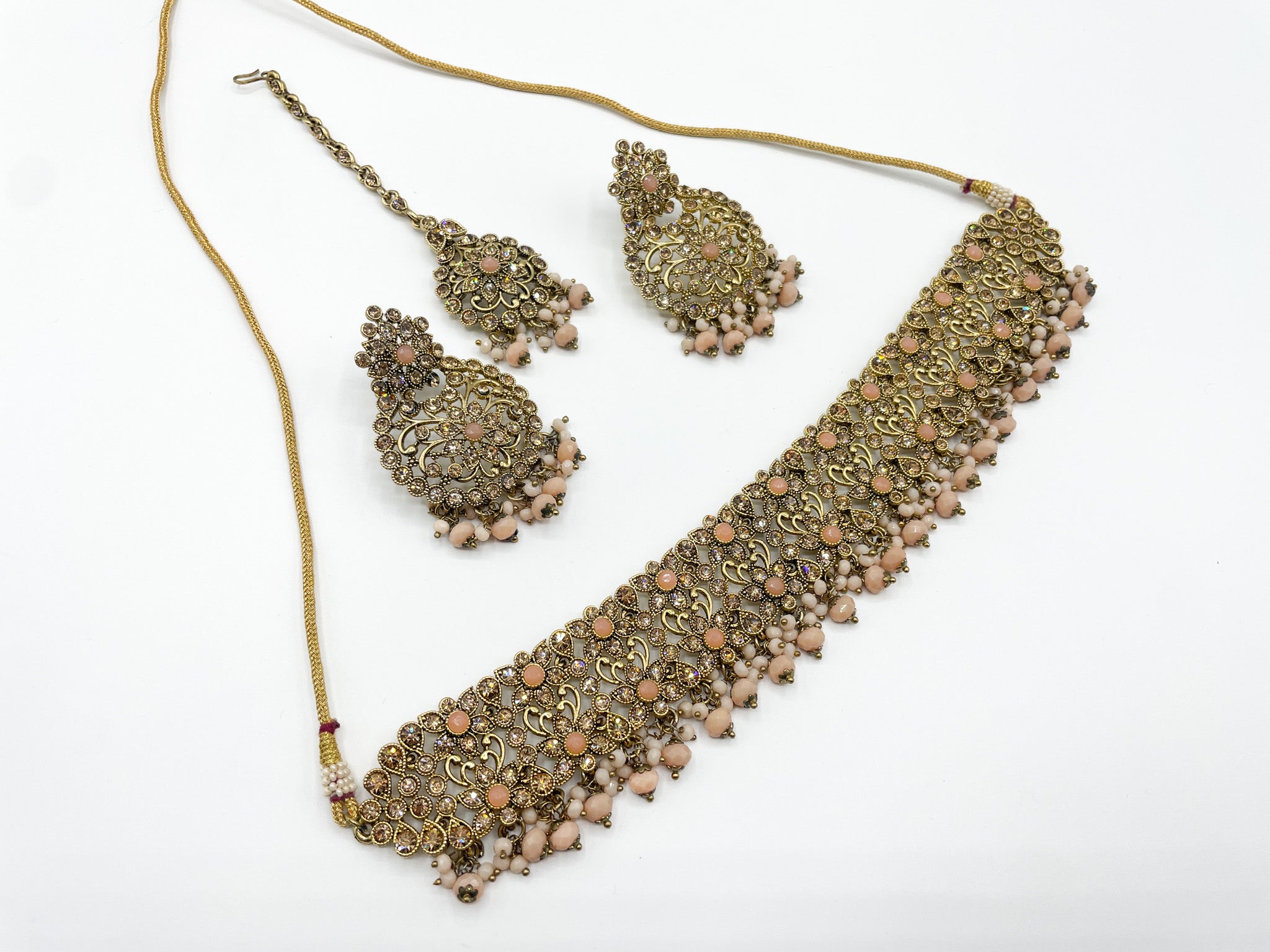 Costume Necklace Set - Roop Darshan