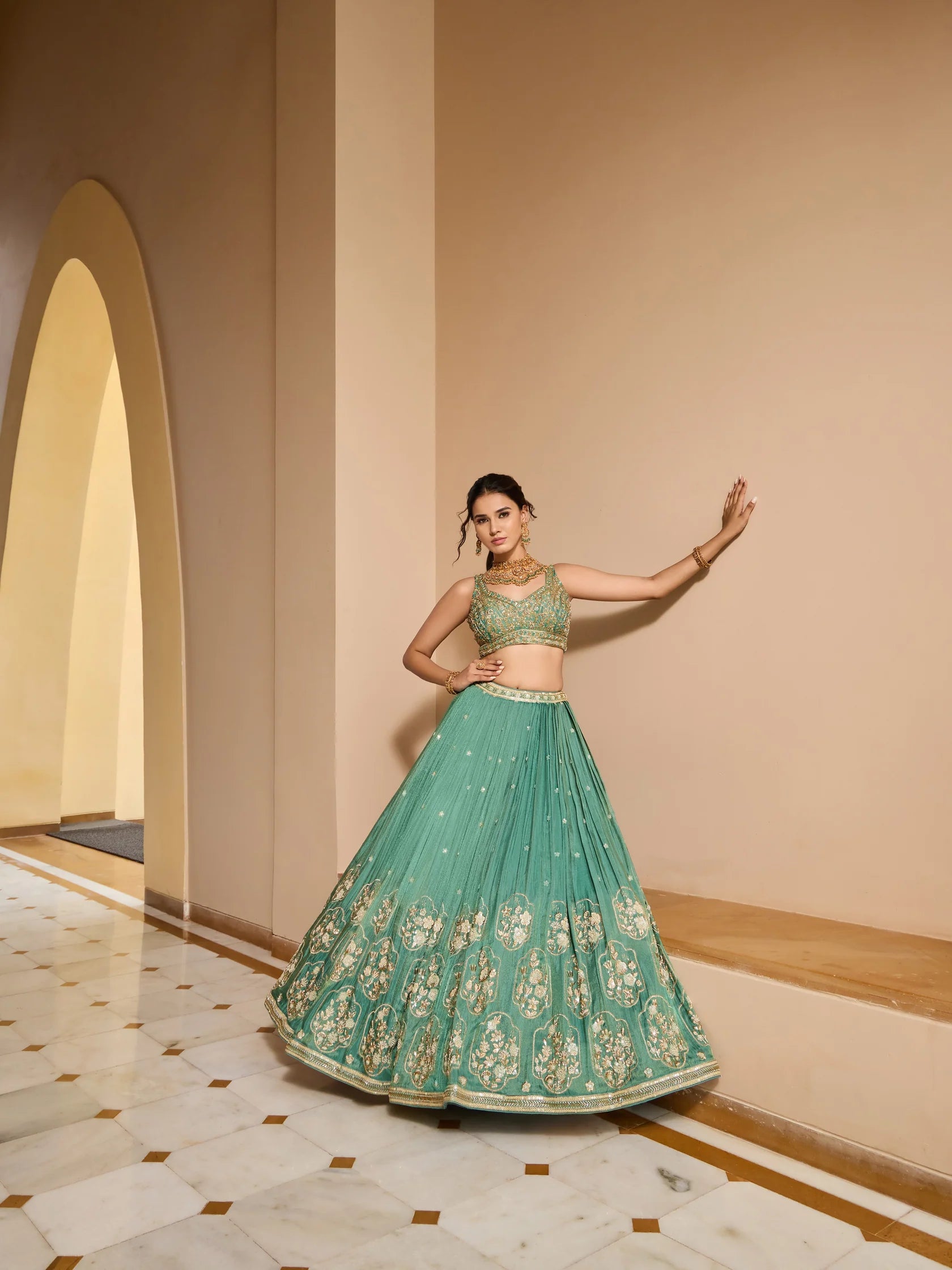Neeva Lehenga Choli - Roop Darshan