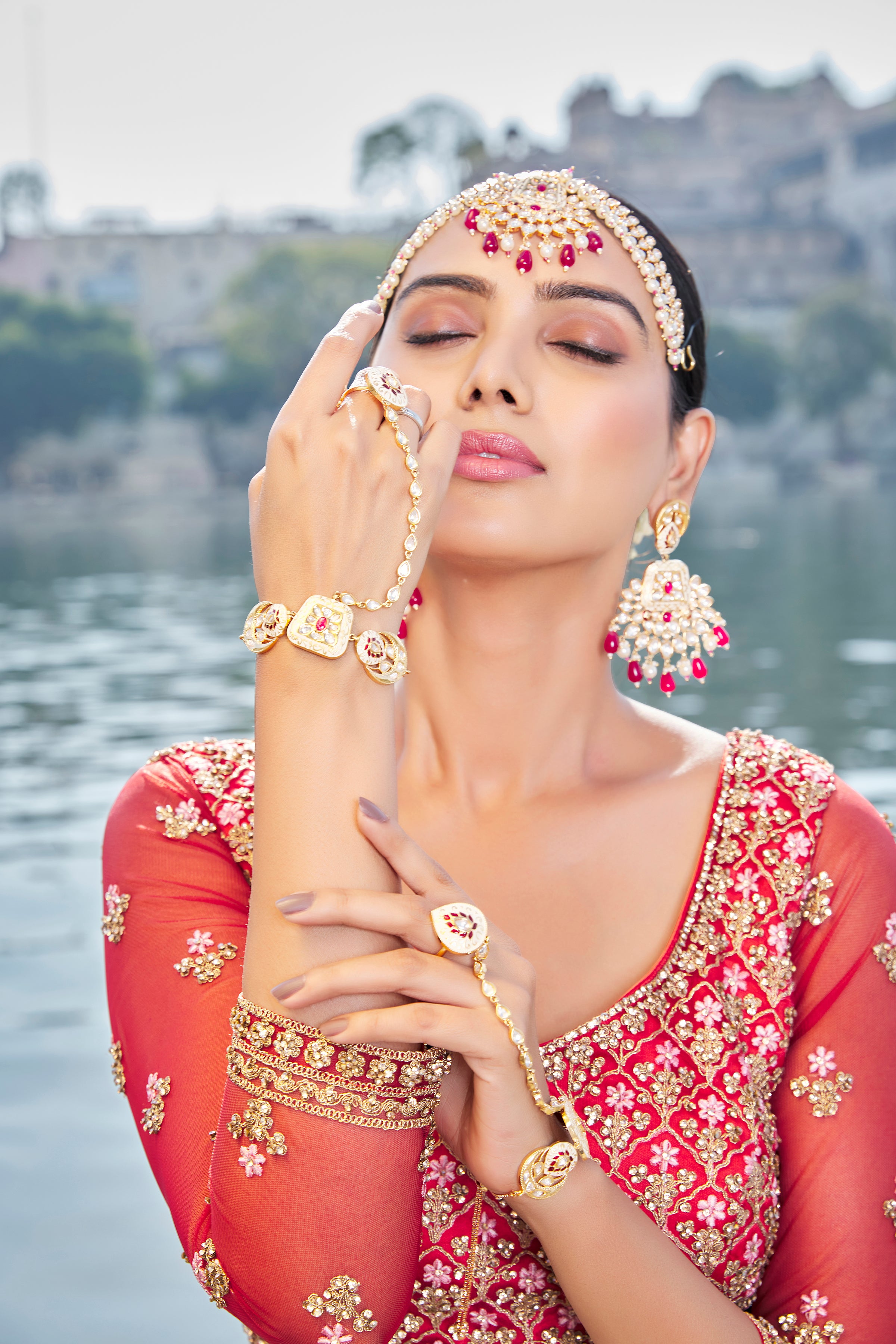 Dimpal Unstitched Lehenga Choli - Roop Darshan