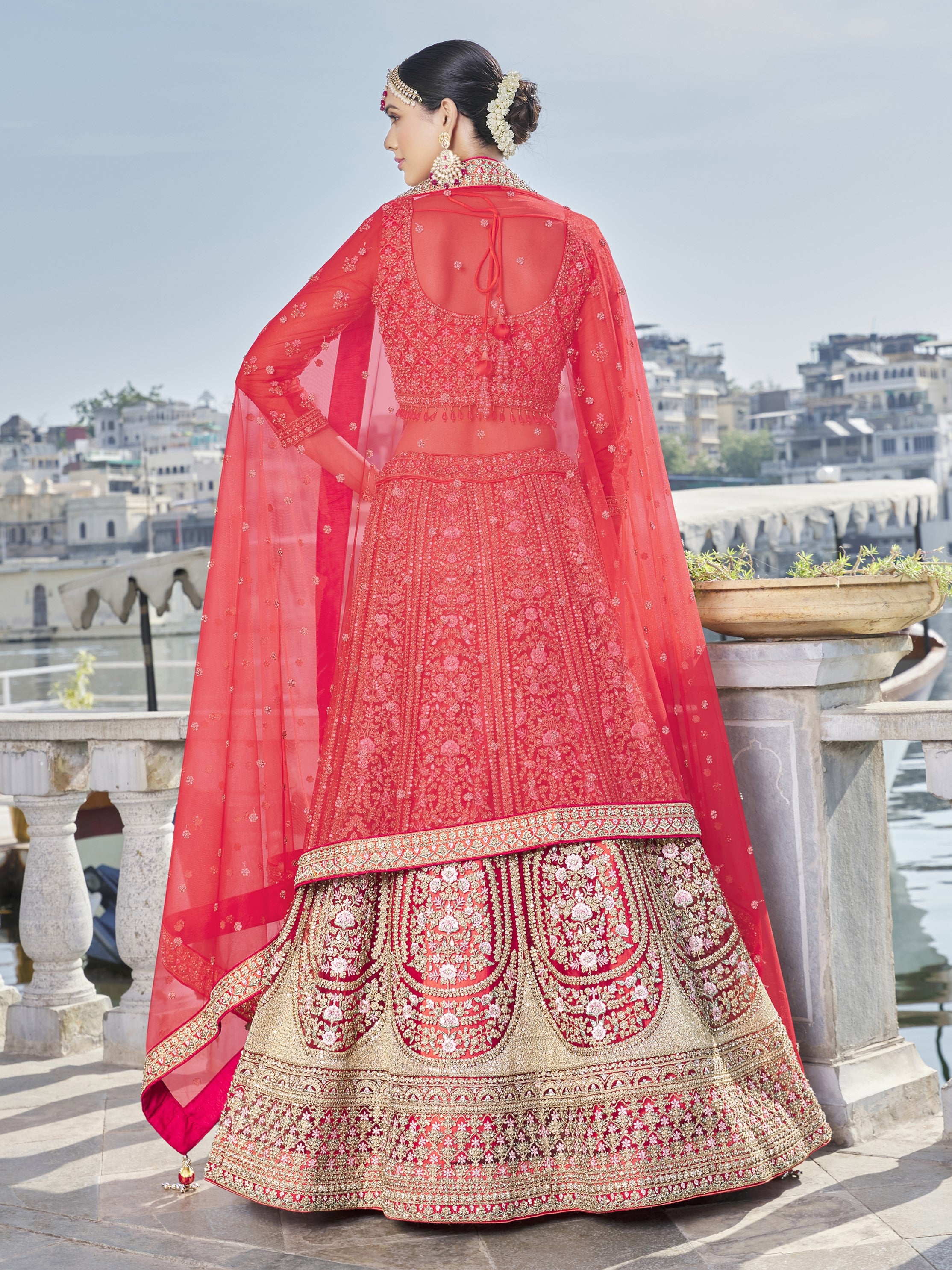 Dimpal Unstitched Lehenga Choli - Roop Darshan