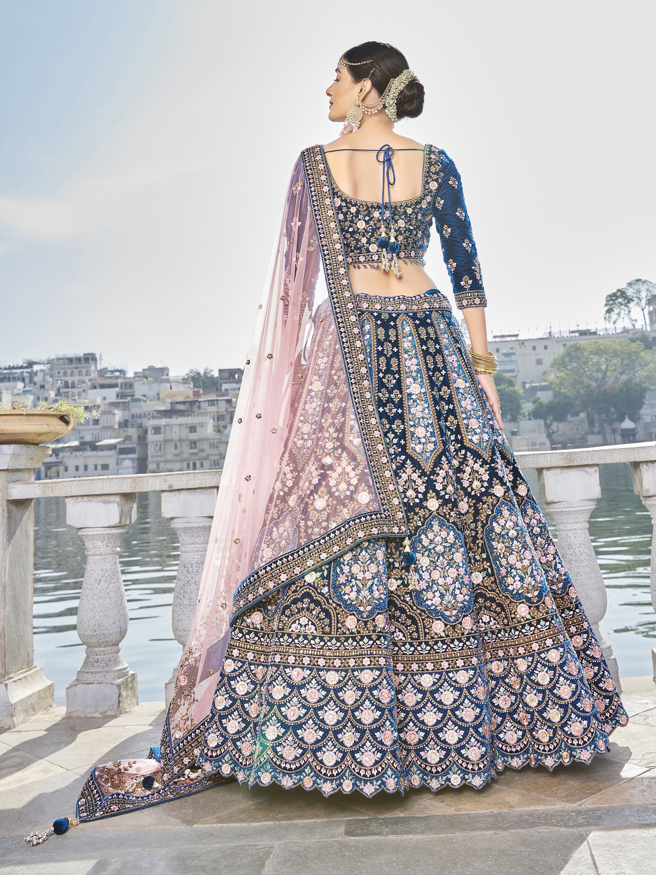 Sehnaaz Unstitched Lehenga Choli - Roop Darshan