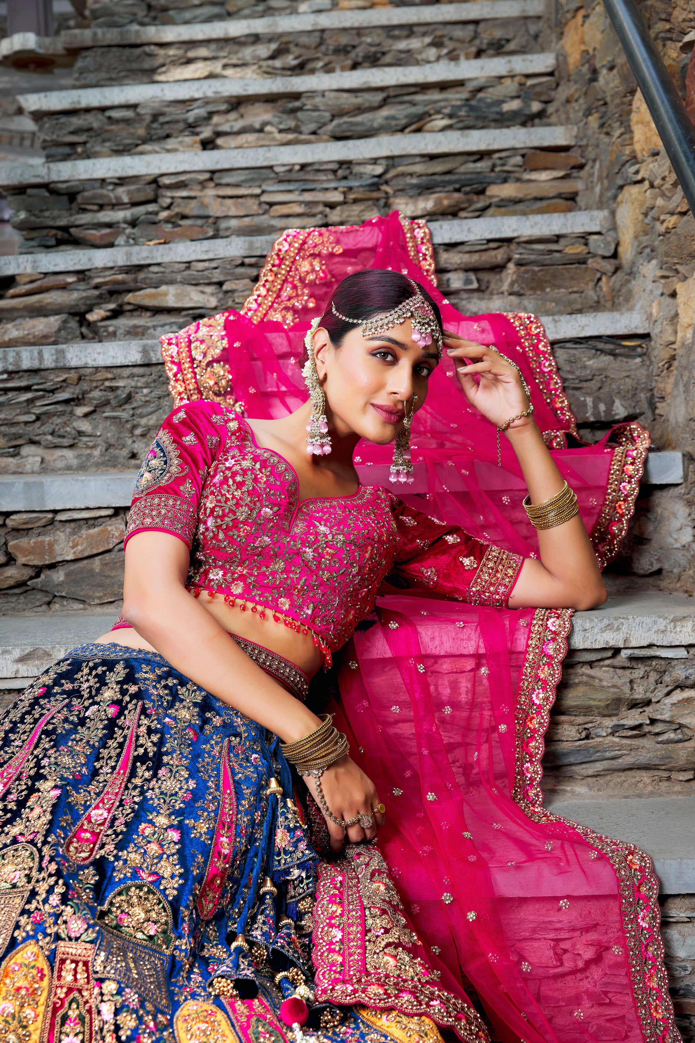 Piya Unstitched Lehenga Choli - Roop Darshan