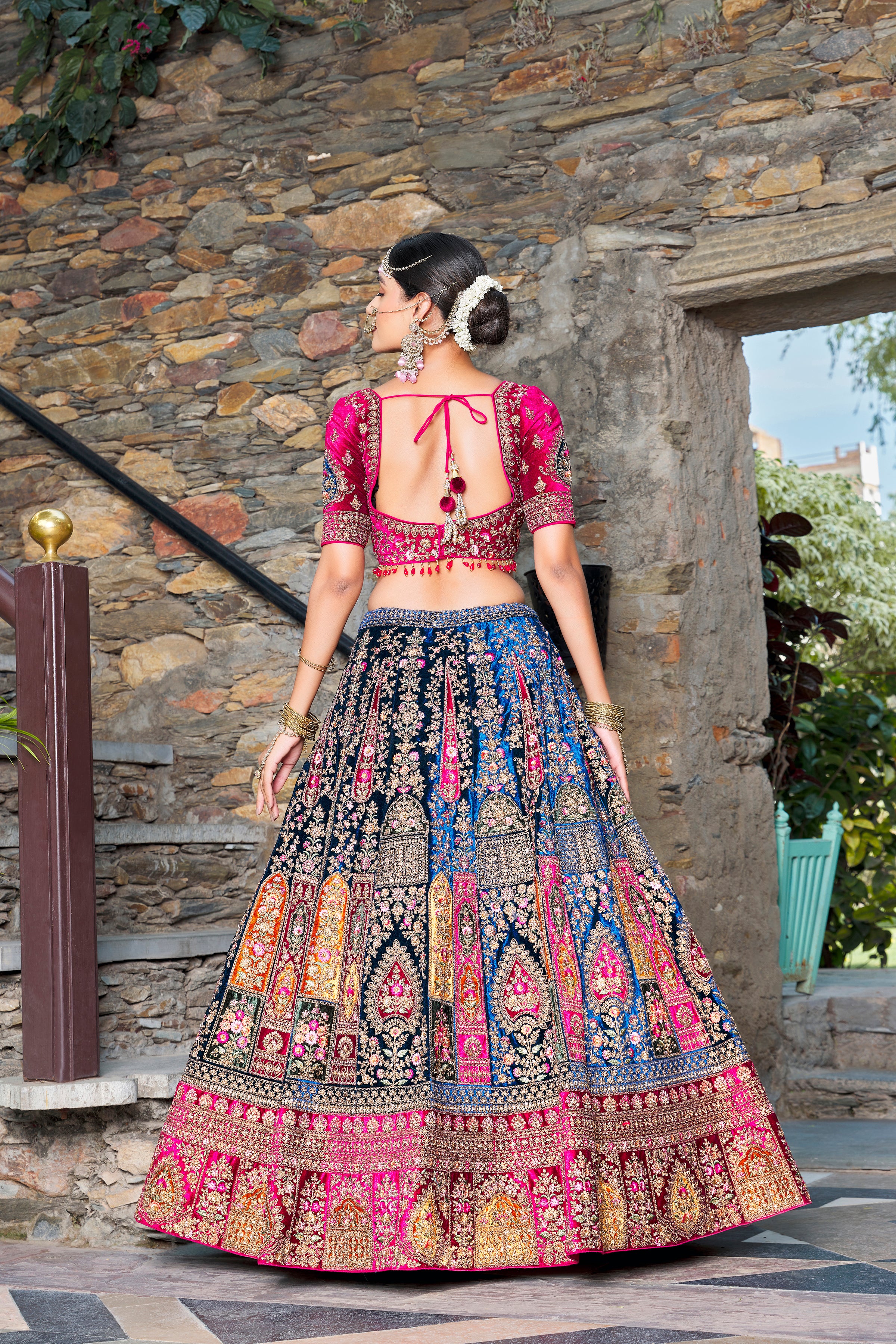 Piya Unstitched Lehenga Choli - Roop Darshan