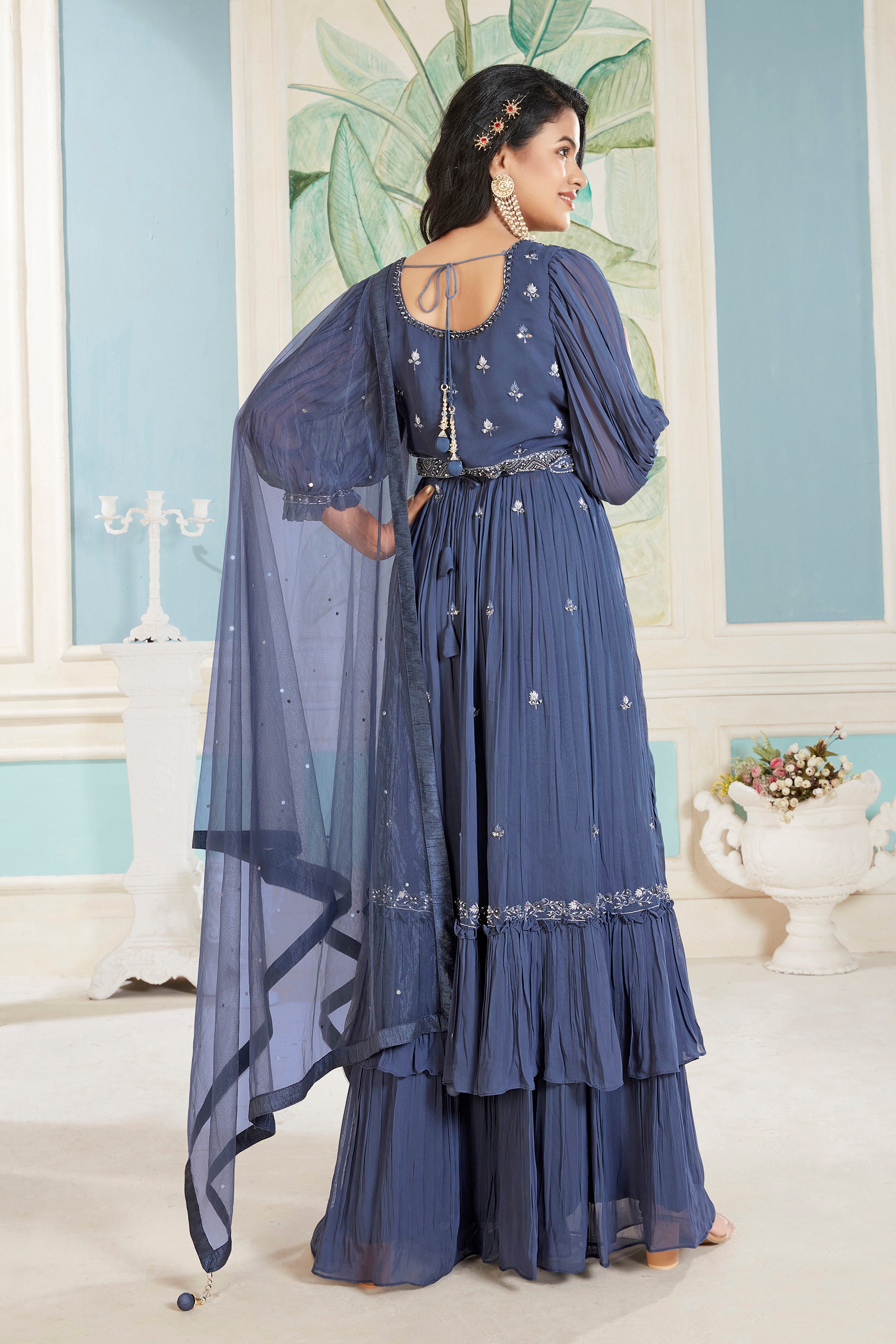 Ratna Sharara Suit - Roop Darshan