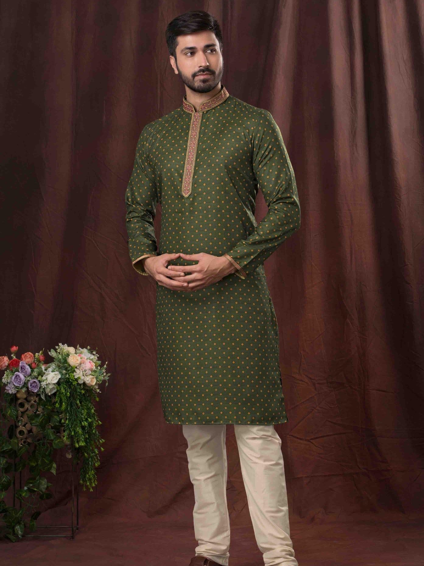 Mens Kurta Payjama - Roop Darshan