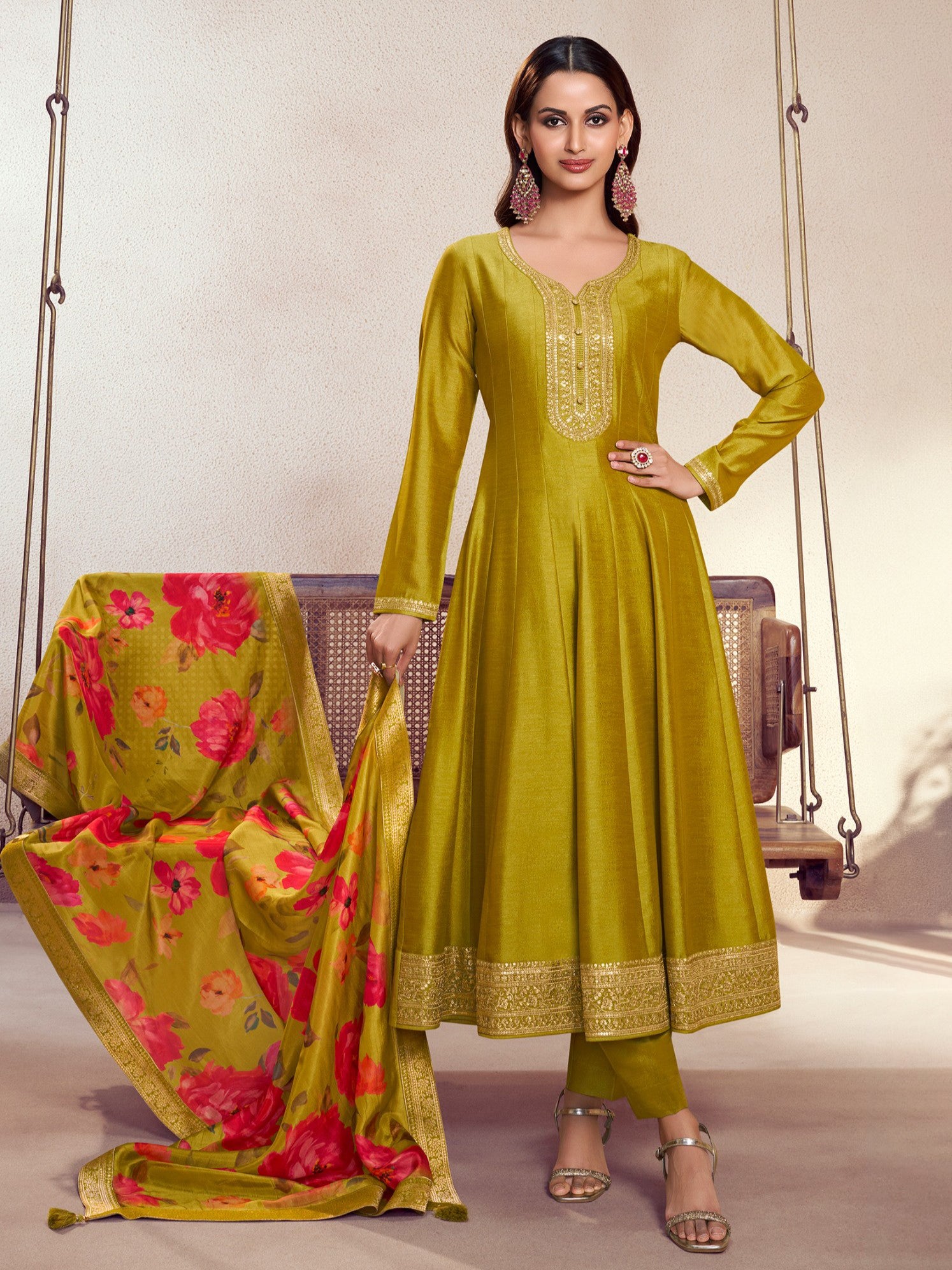 Pari Flair Kamiz & Pant - Roop Darshan