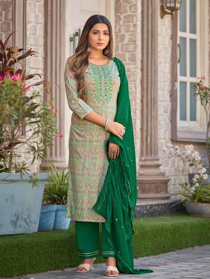 Zoya Kamiz & Pant - Roop Darshan
