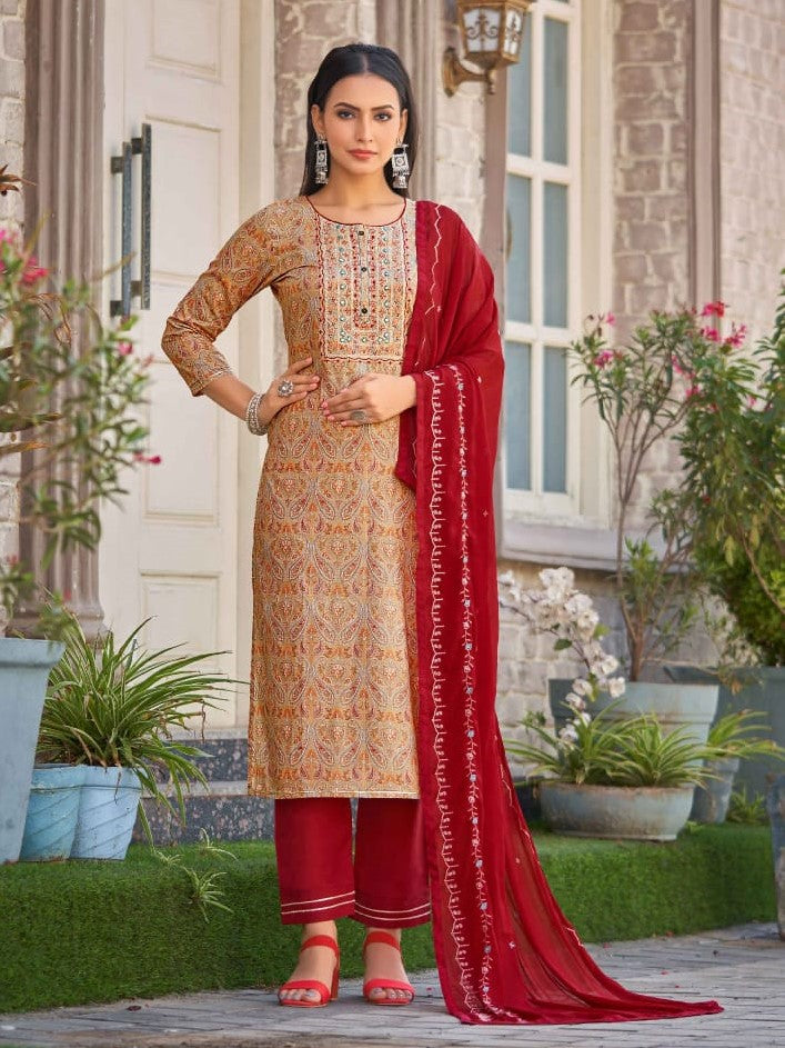 Zoya Kamiz & Pant - Roop Darshan