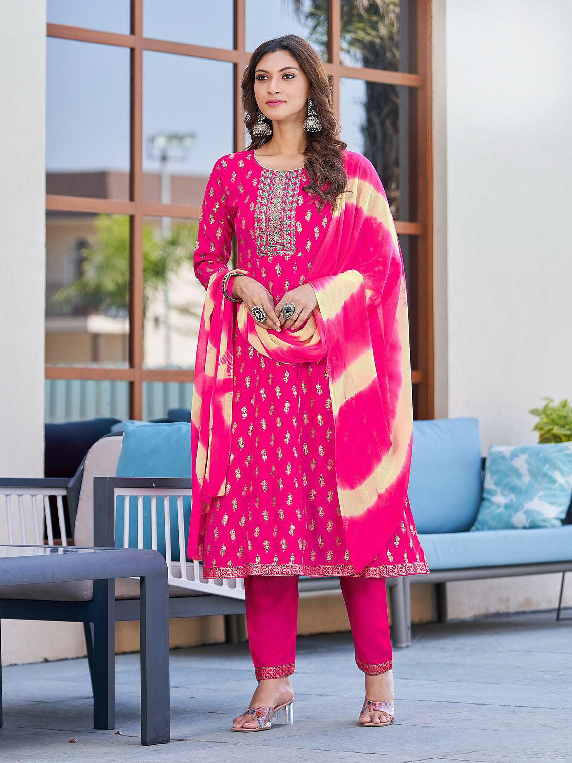 Karishma Flair Suit - Roop Darshan