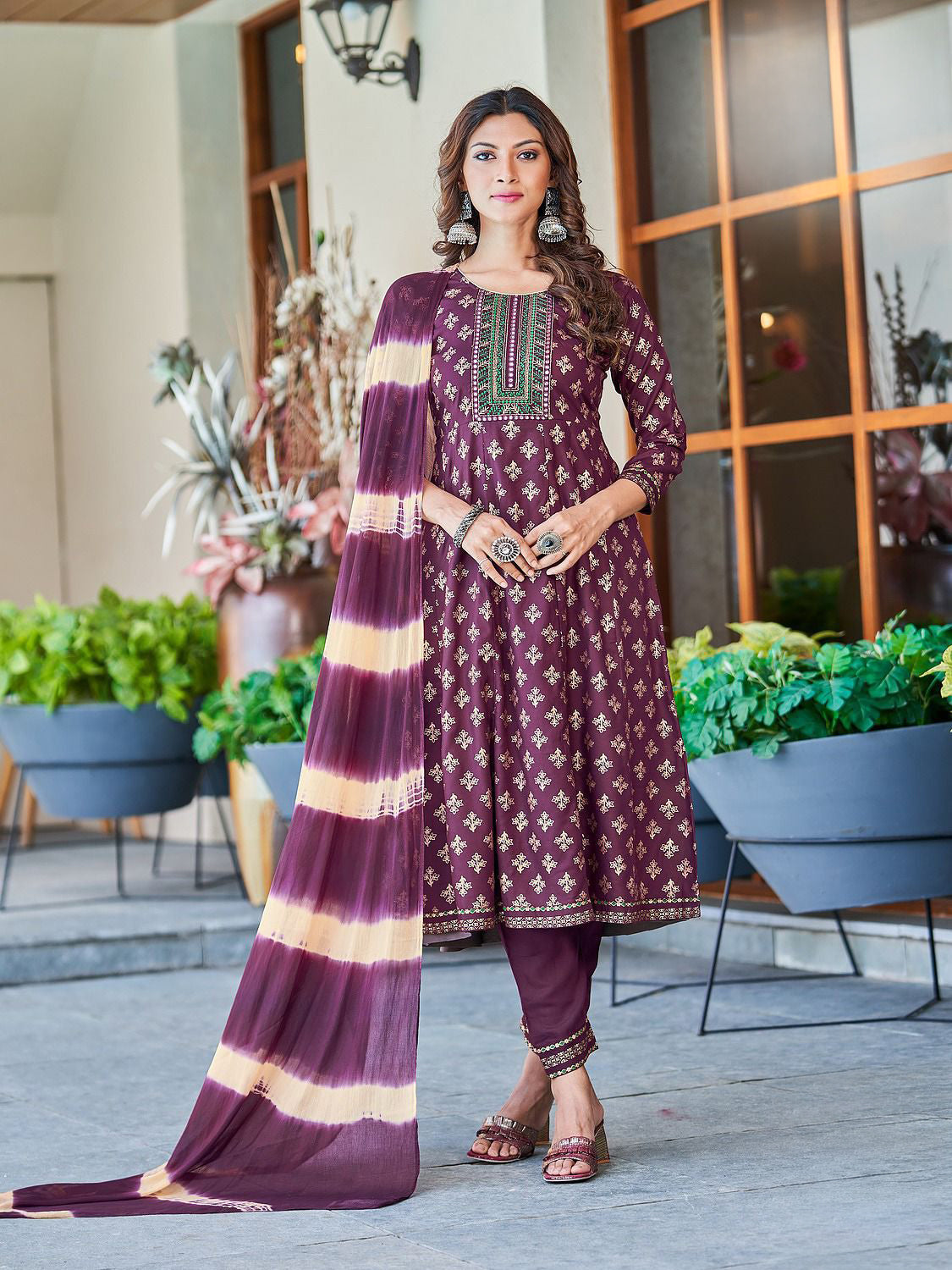 Karishma Flair Suit - Roop Darshan