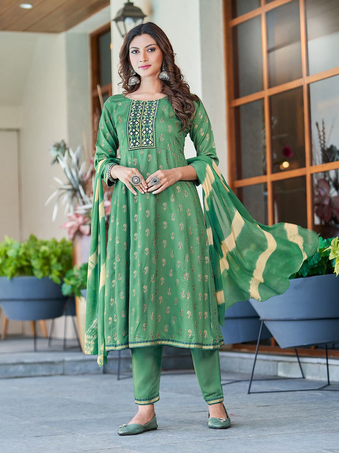 Karishma Flair Suit - Roop Darshan