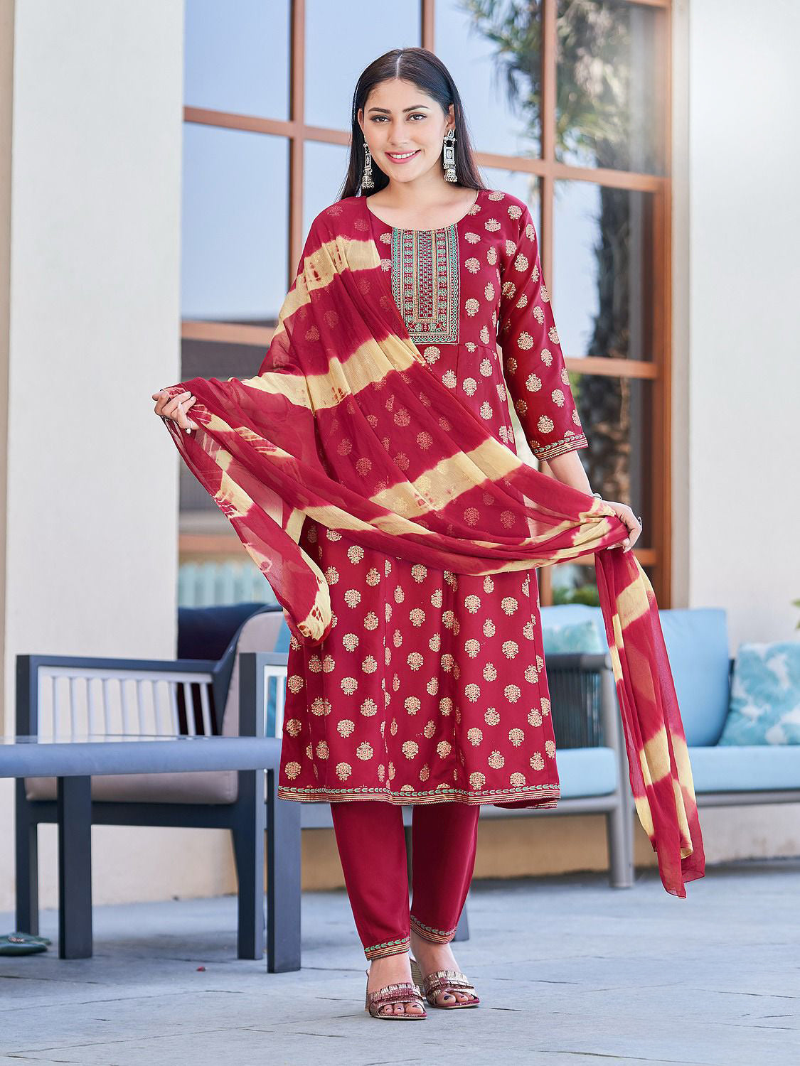 Karishma Flair Suit - Roop Darshan
