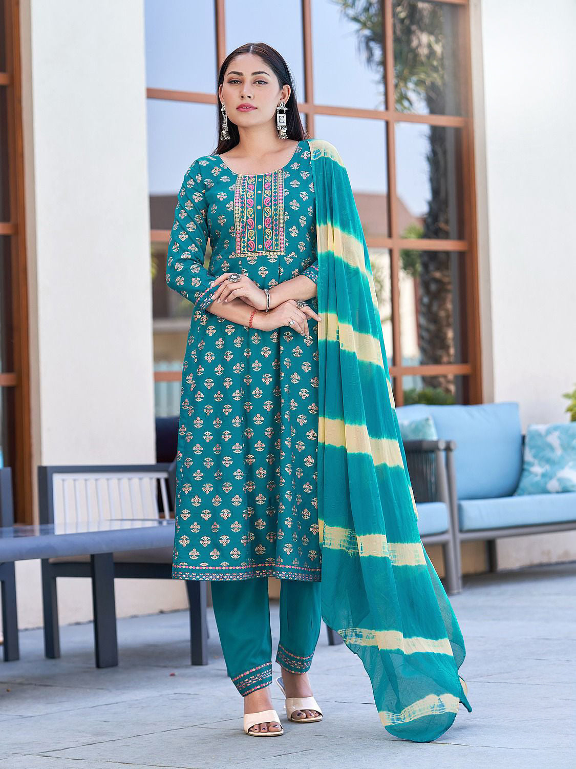 Karishma Flair Suit - Roop Darshan