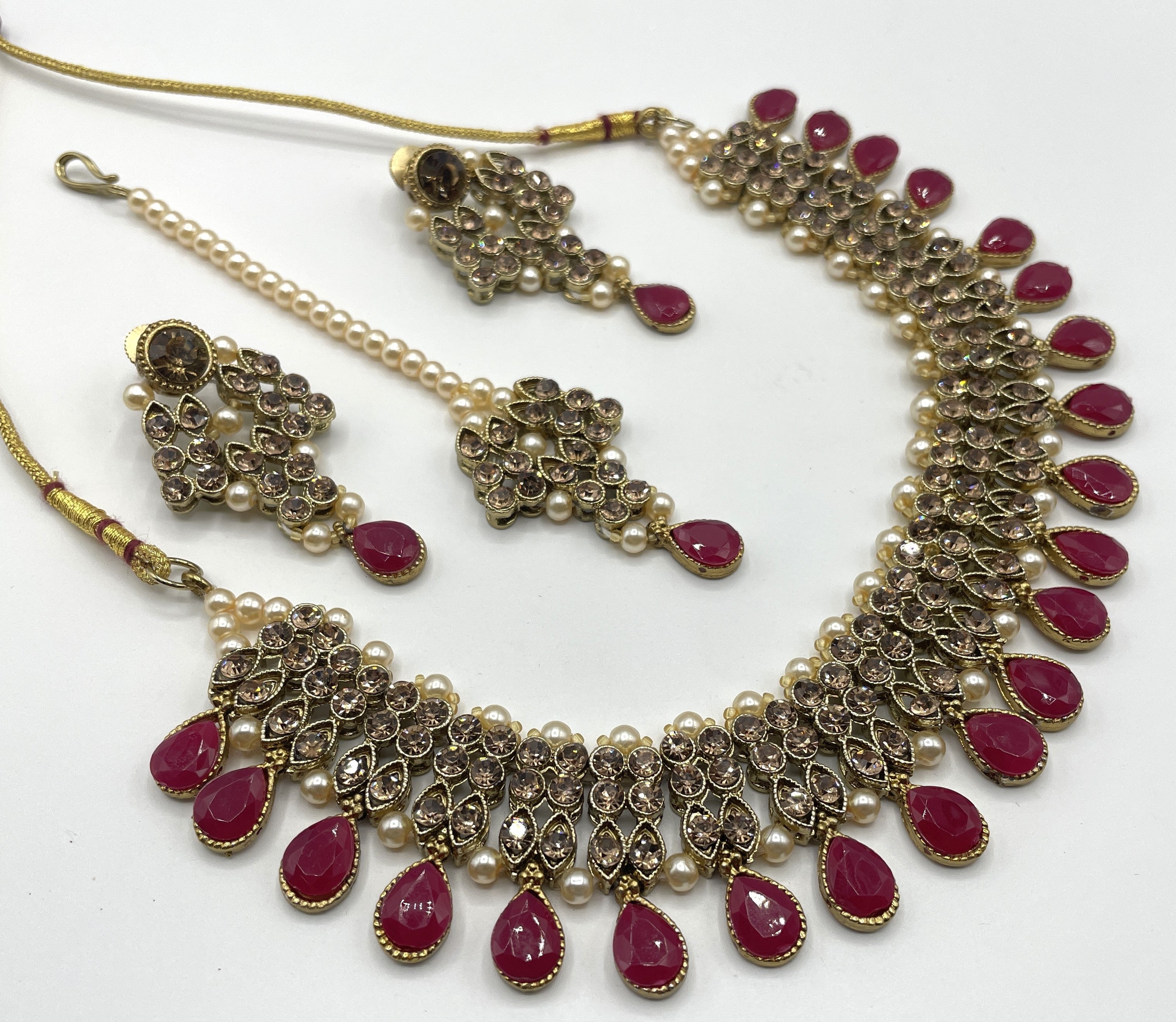 Costume Necklace Set - Roop Darshan