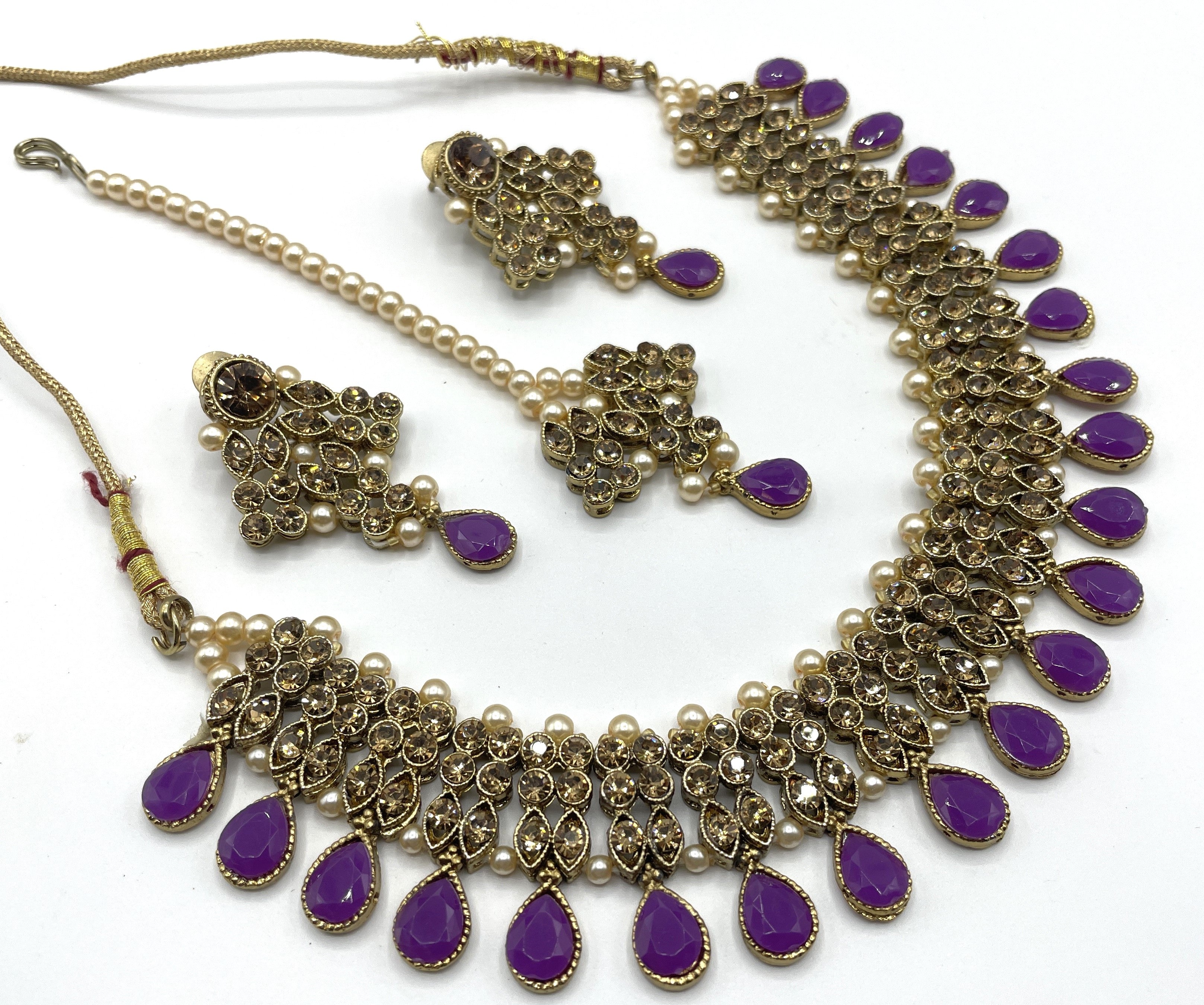 Costume Necklace Set - Roop Darshan