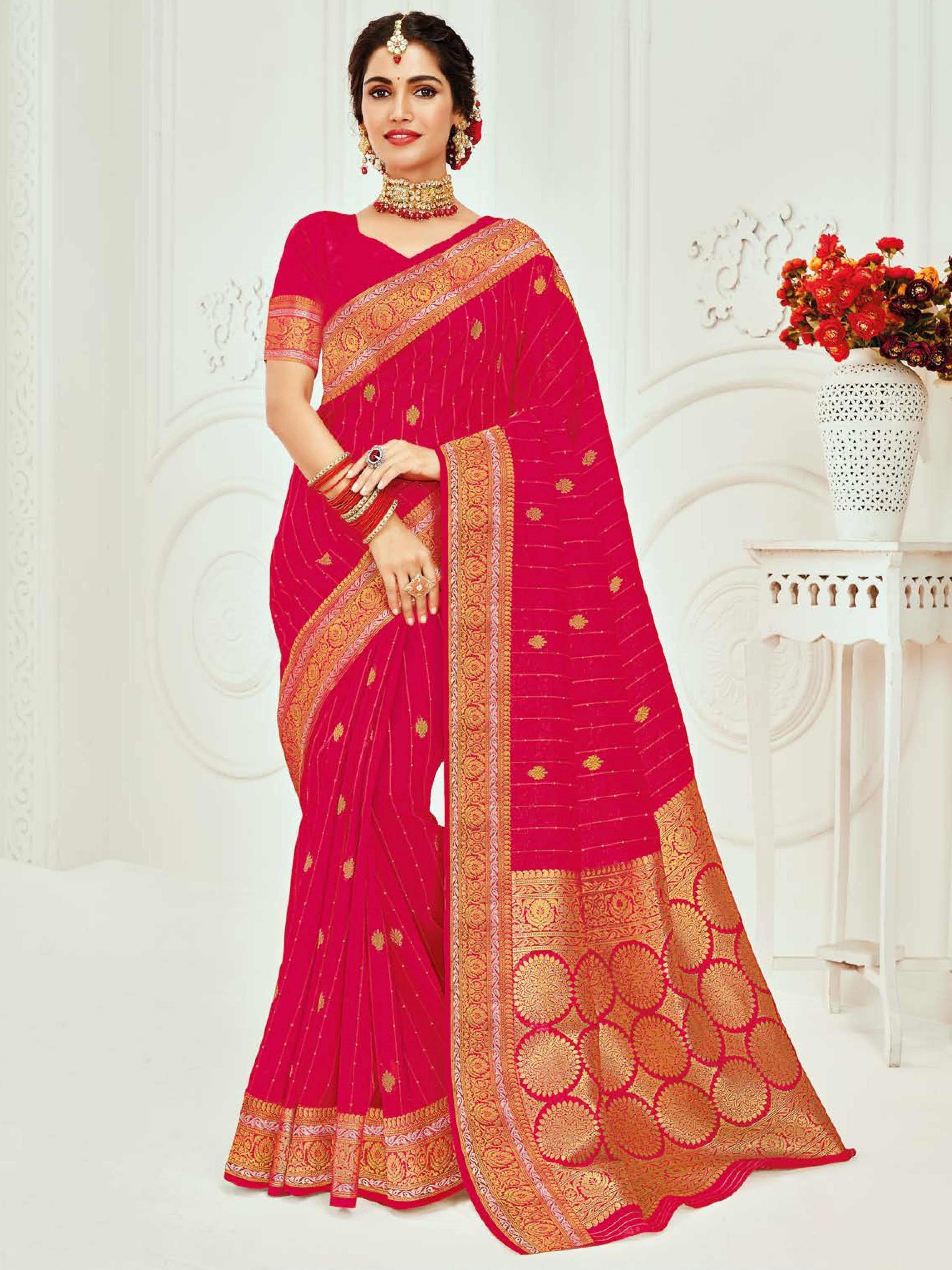 Bharati Silk Saree - Roop Darshan