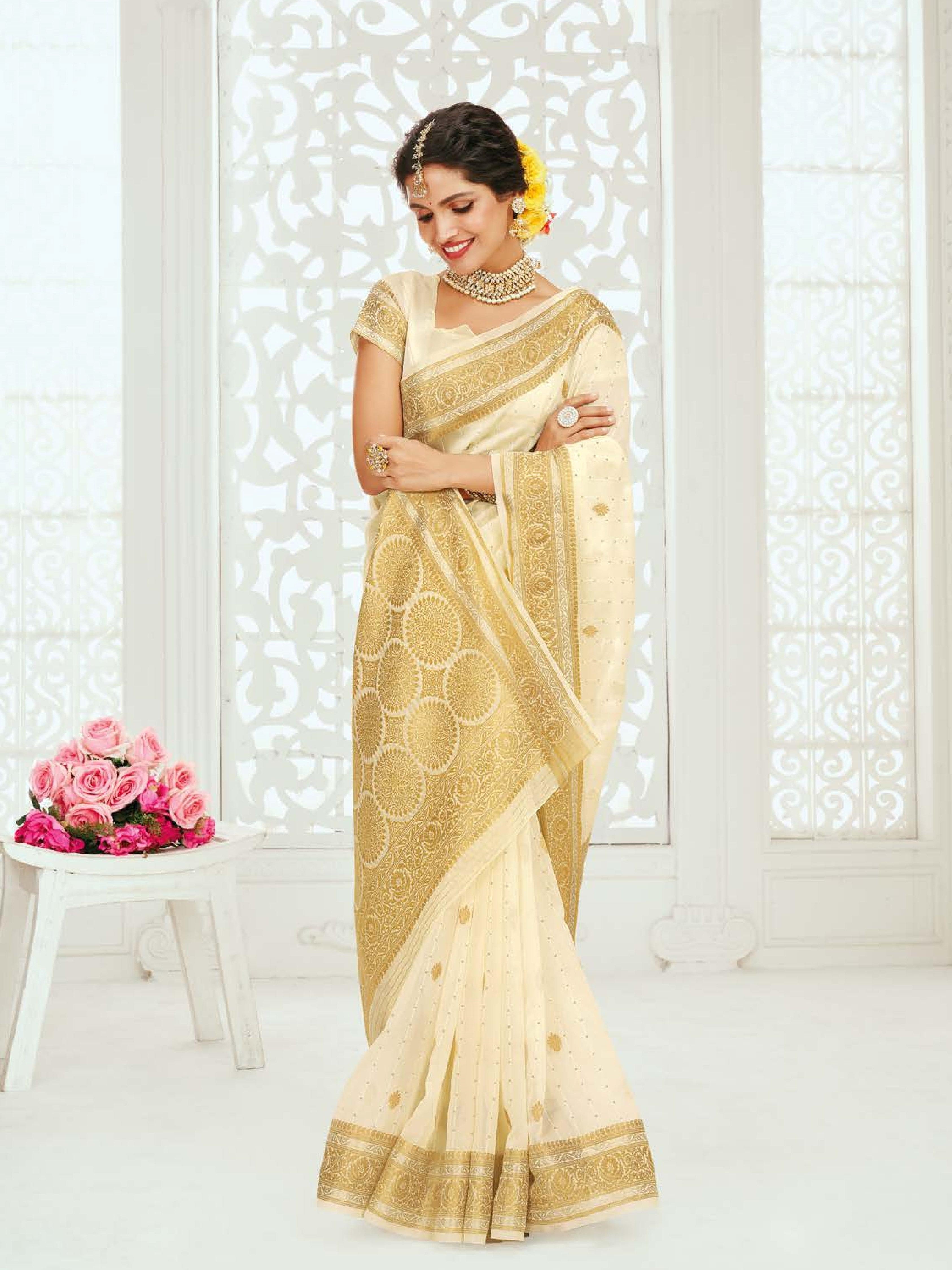 Bharati Silk Saree - Roop Darshan