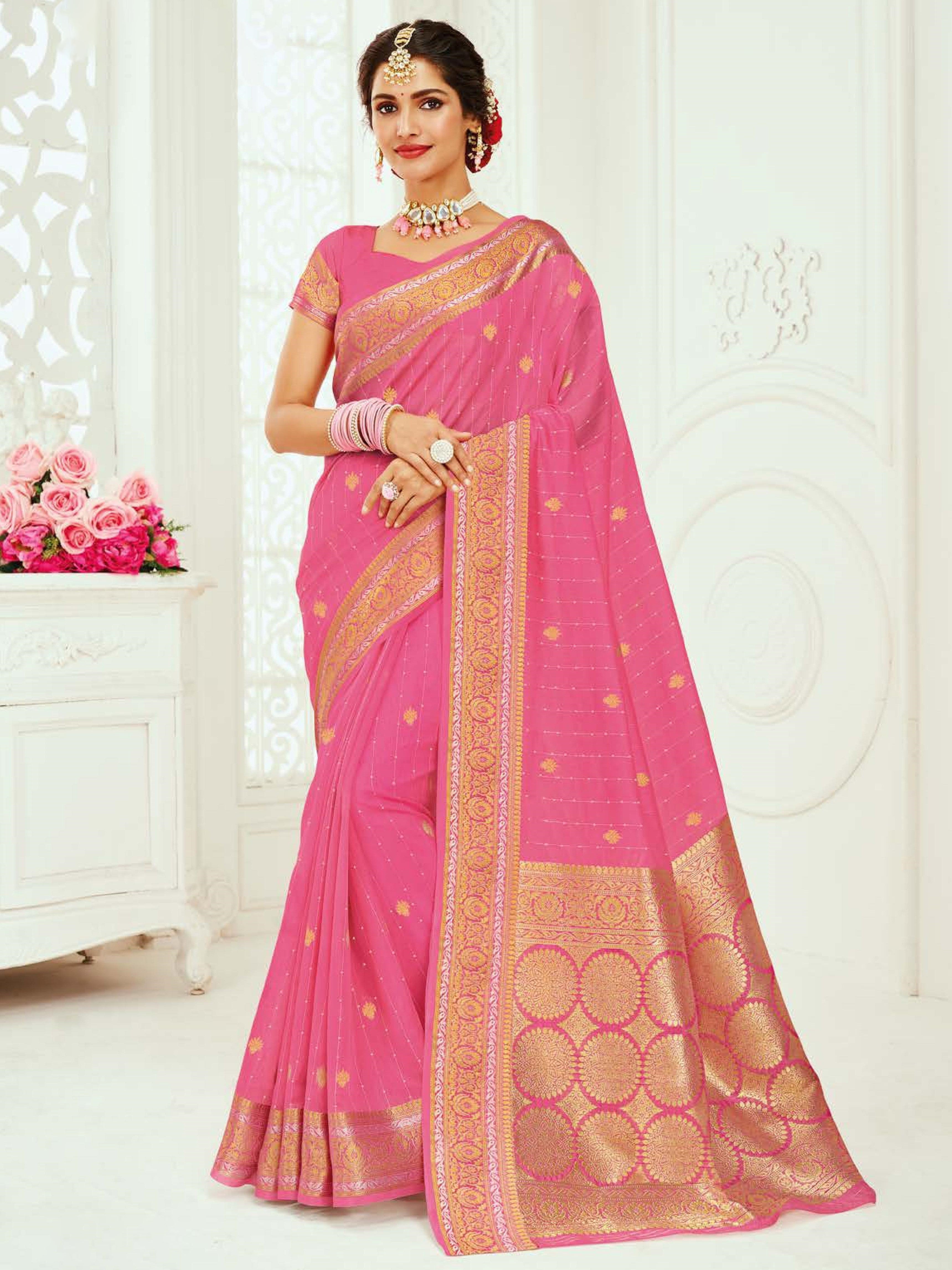 Bharati Silk Saree - Roop Darshan