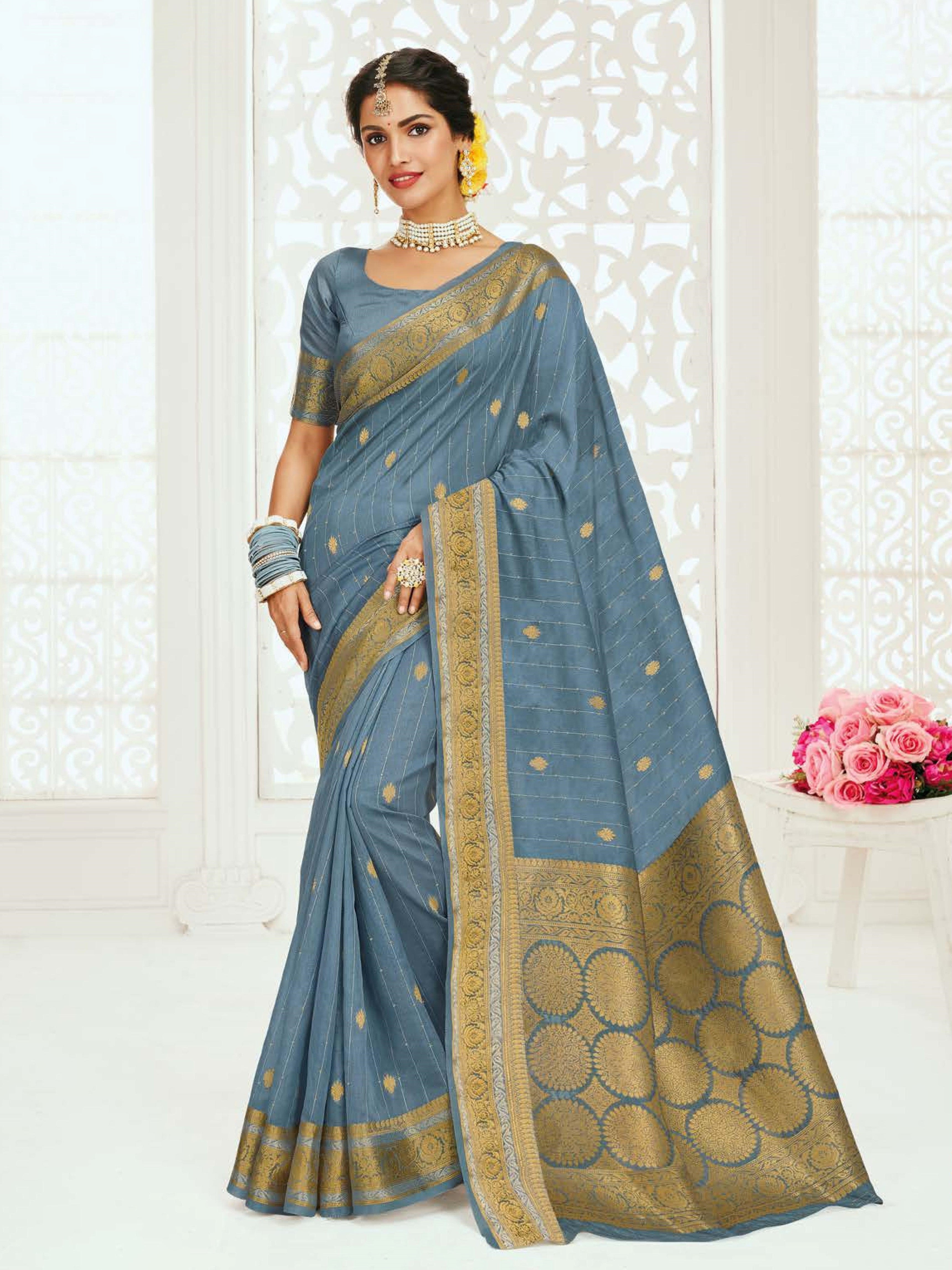 Bharati Silk Saree - Roop Darshan