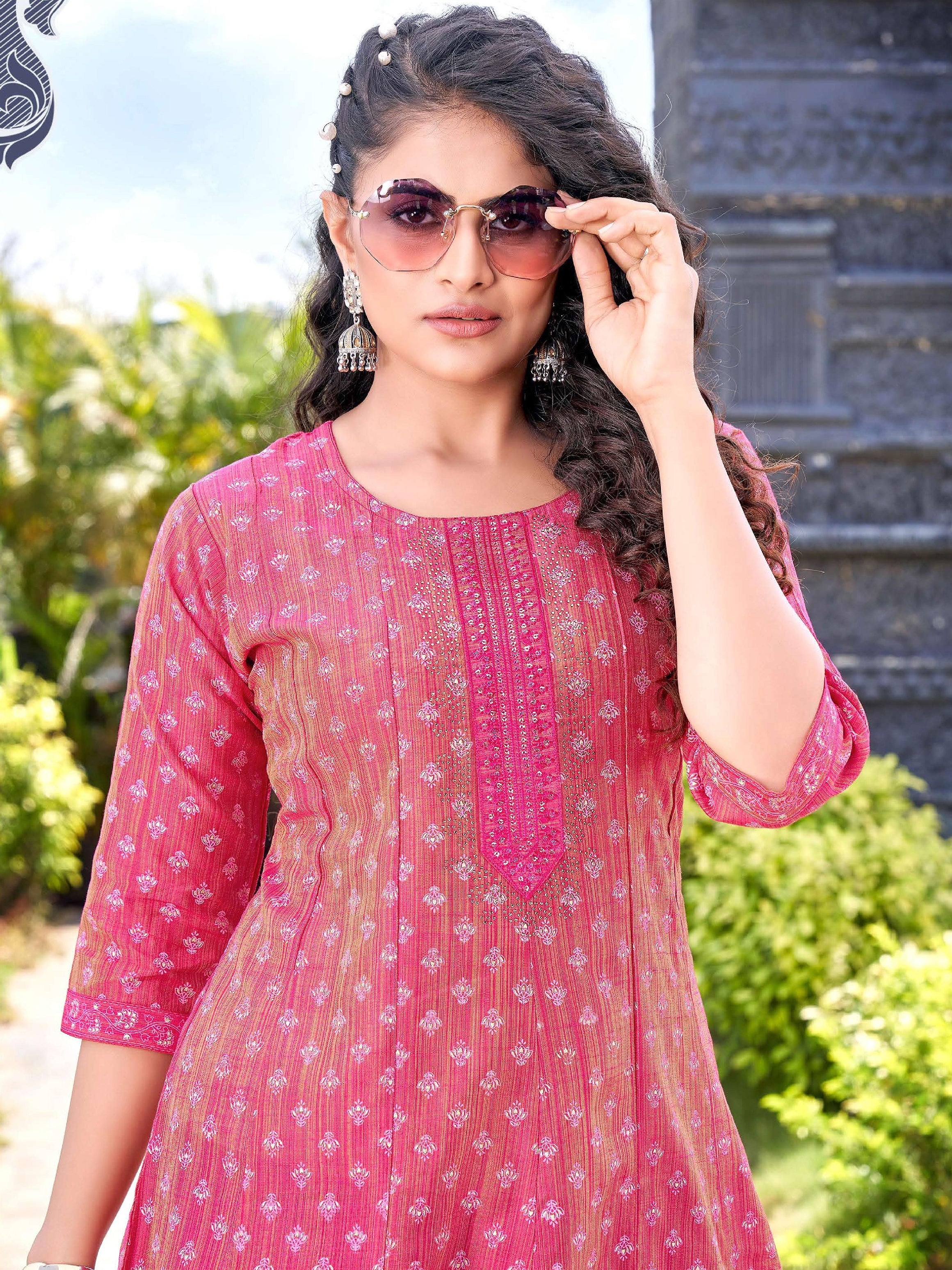 Ruhi Flair Kurti - Roop Darshan