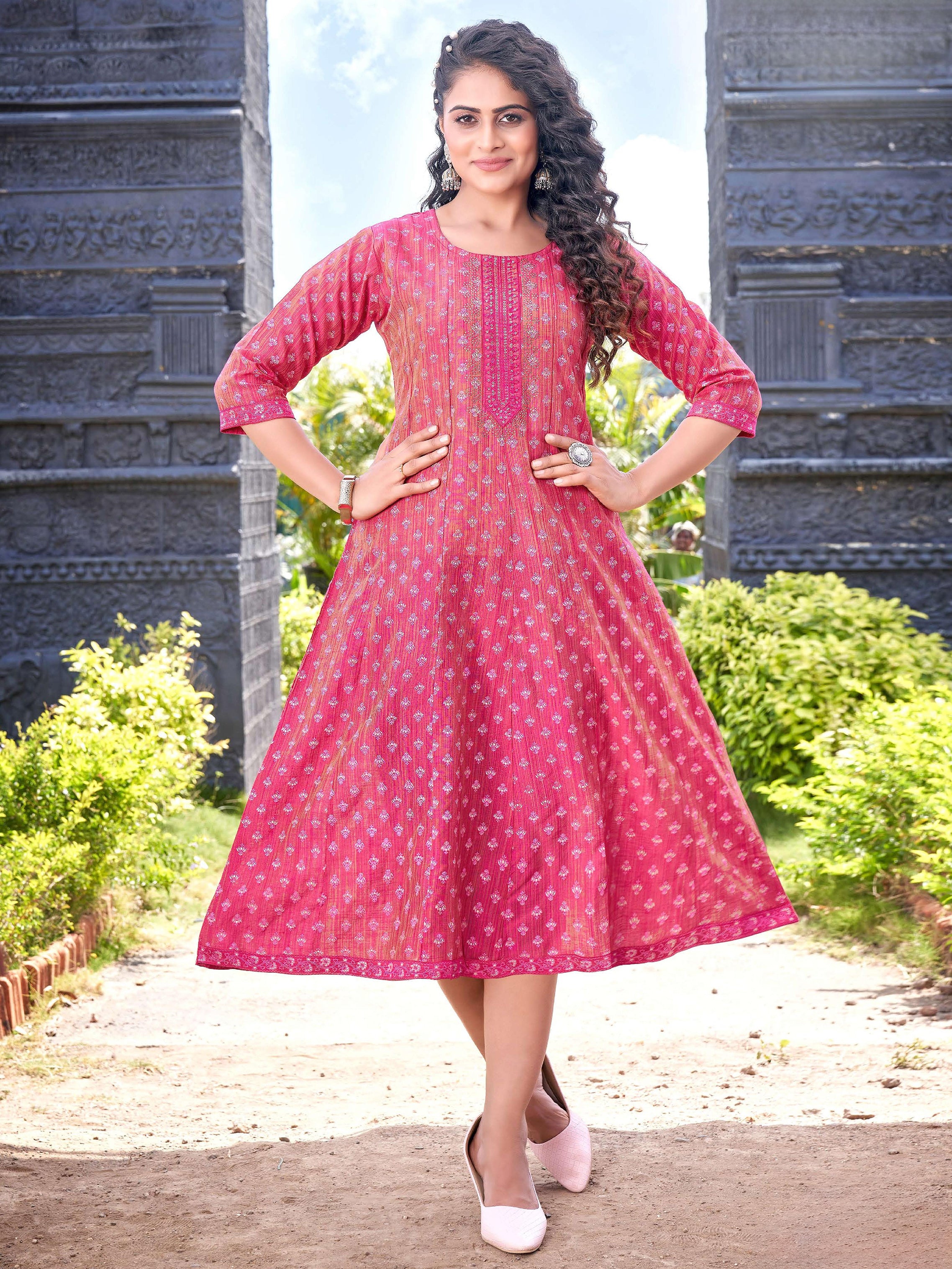Ruhi Flair Kurti - Roop Darshan
