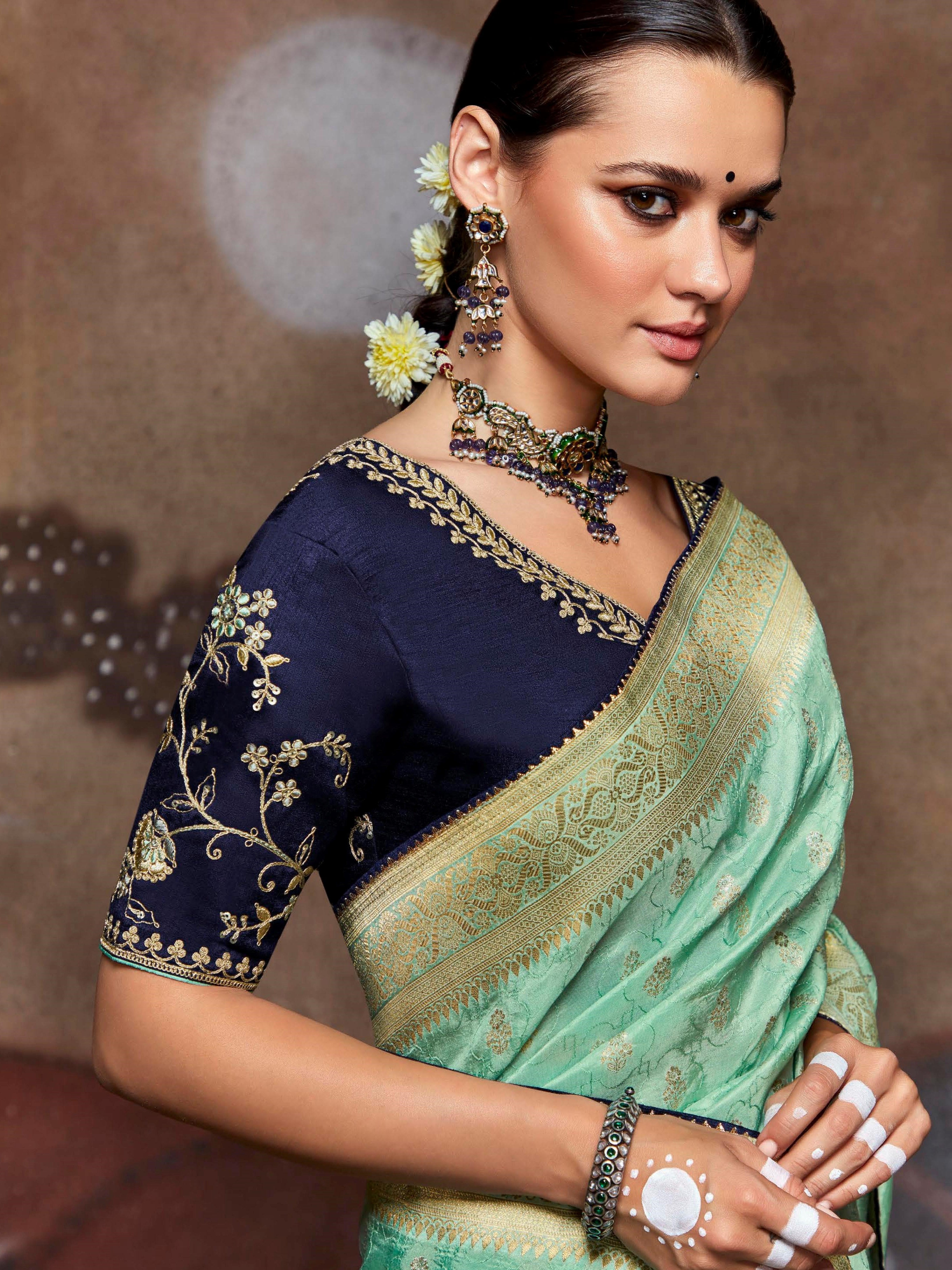 Tammy Weaving Silk Saree - Roop Darshan