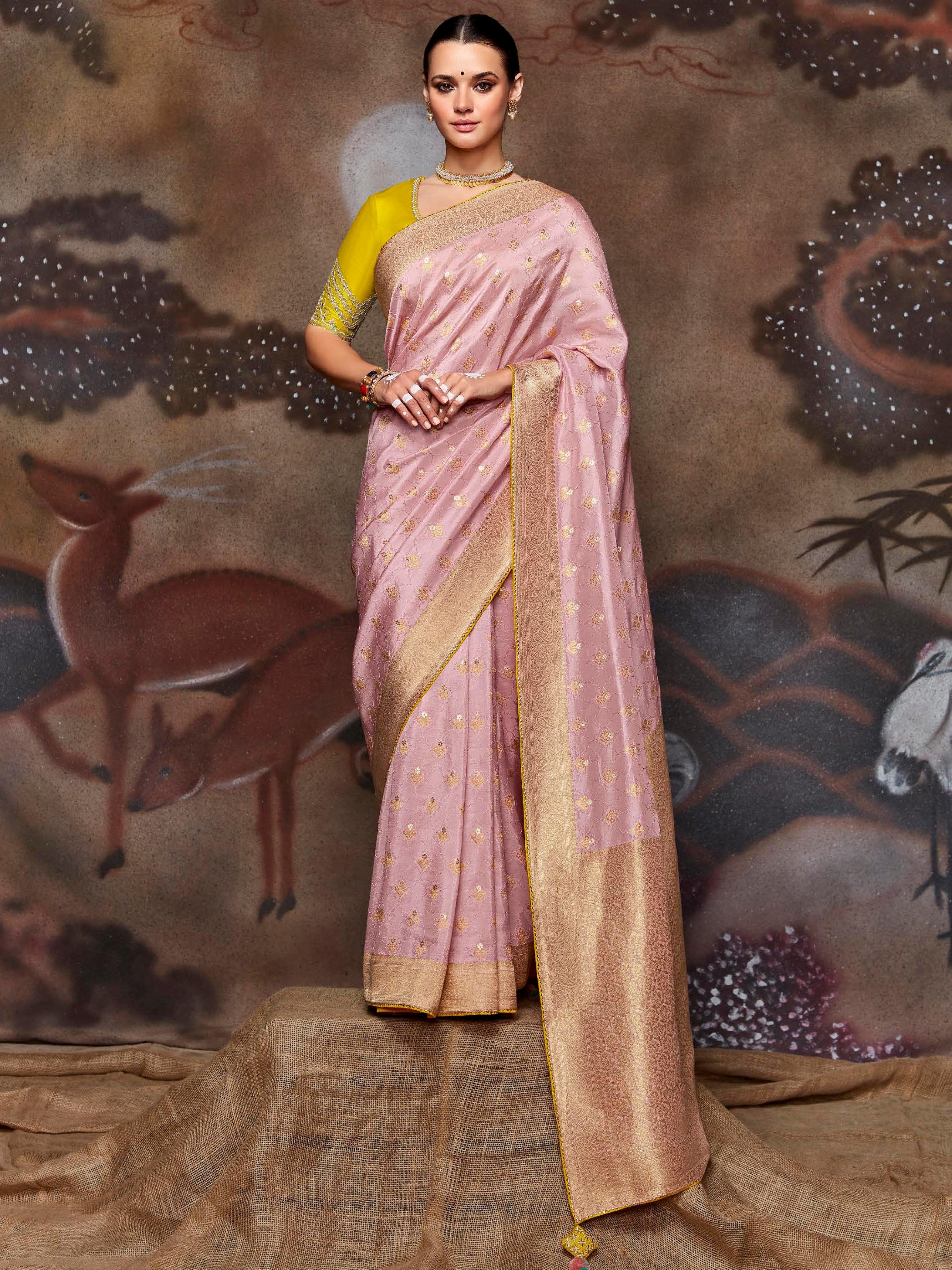 Tammy Weaving Silk Saree - Roop Darshan
