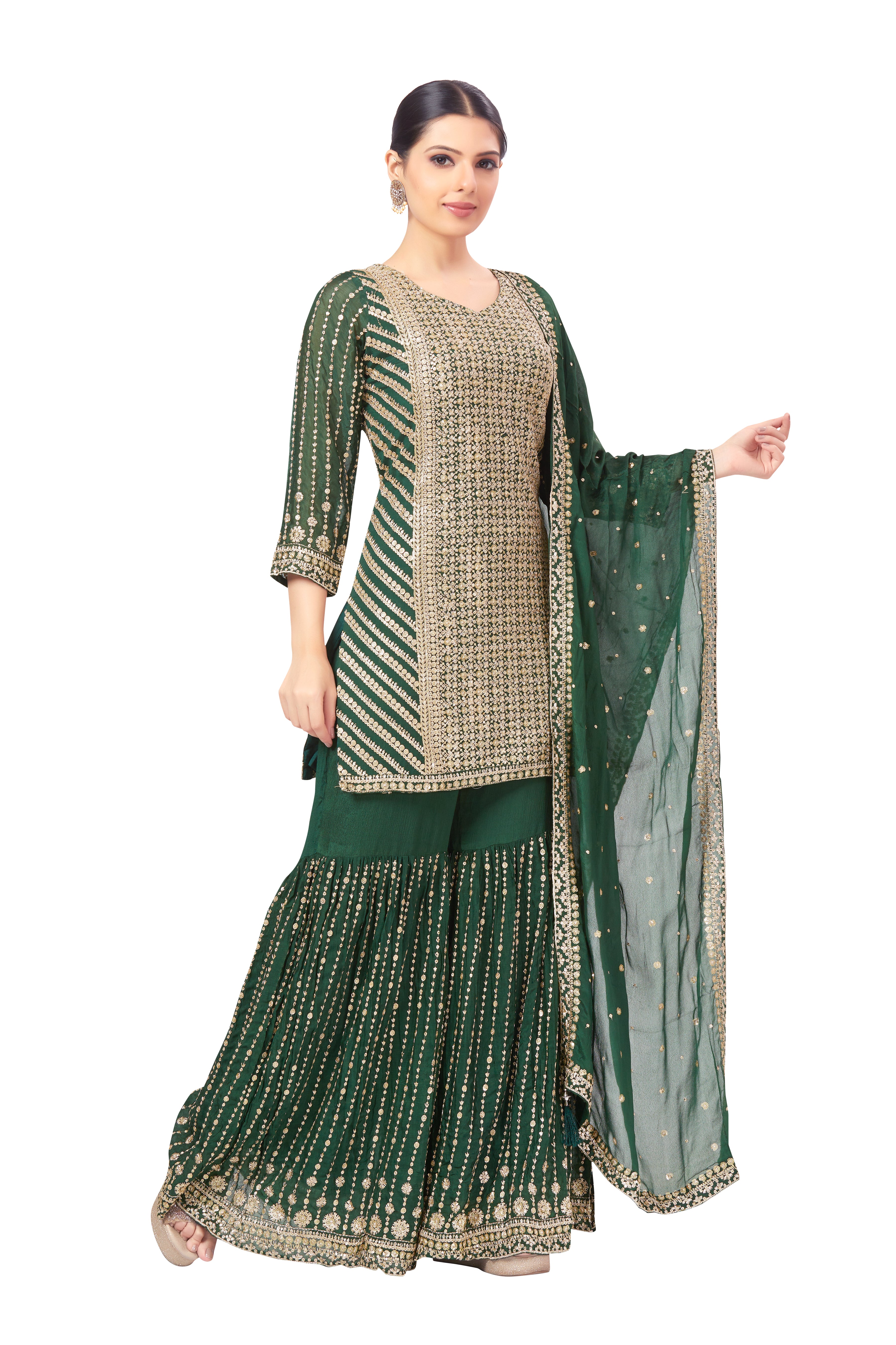 Anokhi Sharara Suit - Roop Darshan