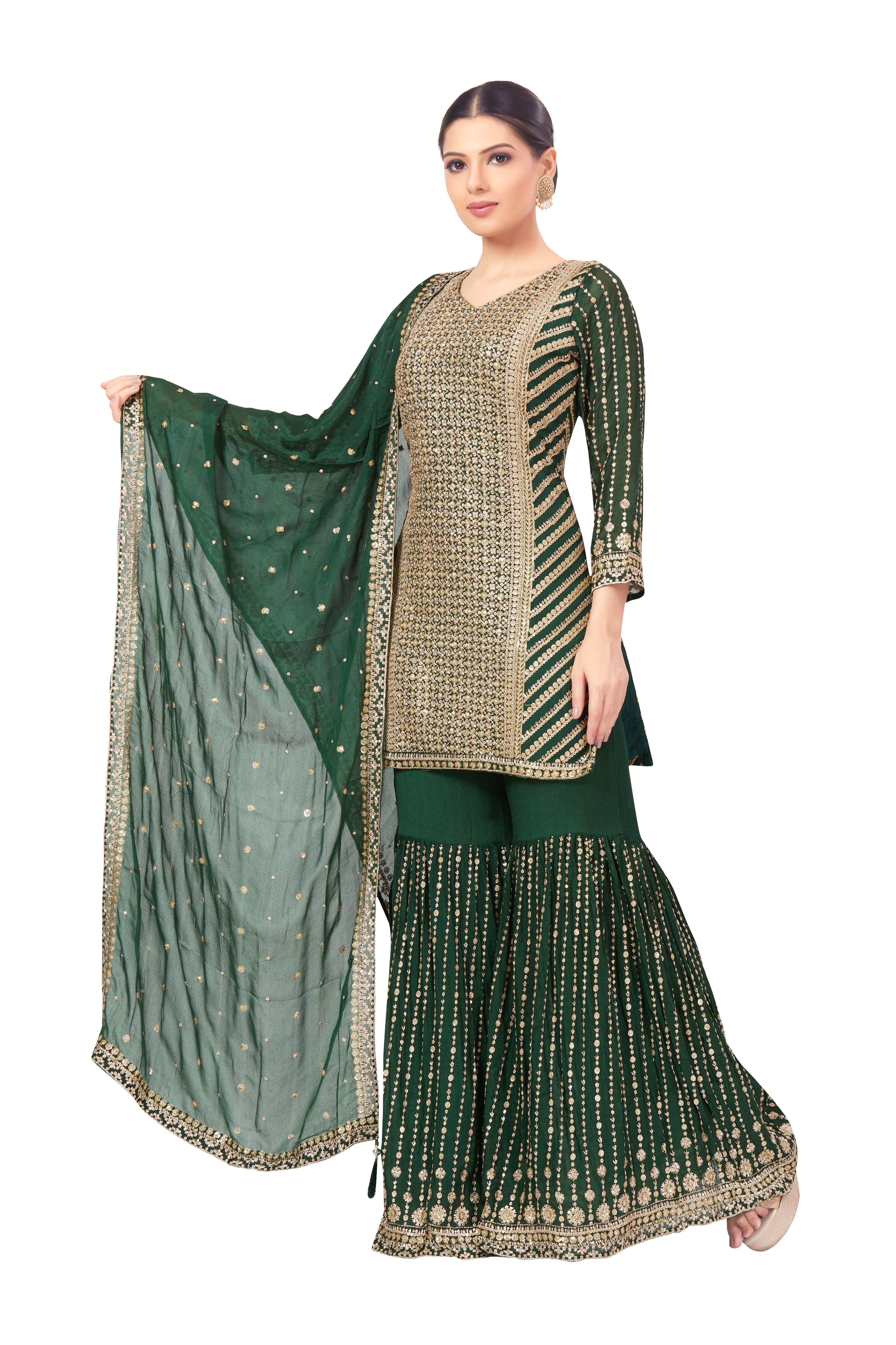 Anokhi Sharara Suit - Roop Darshan