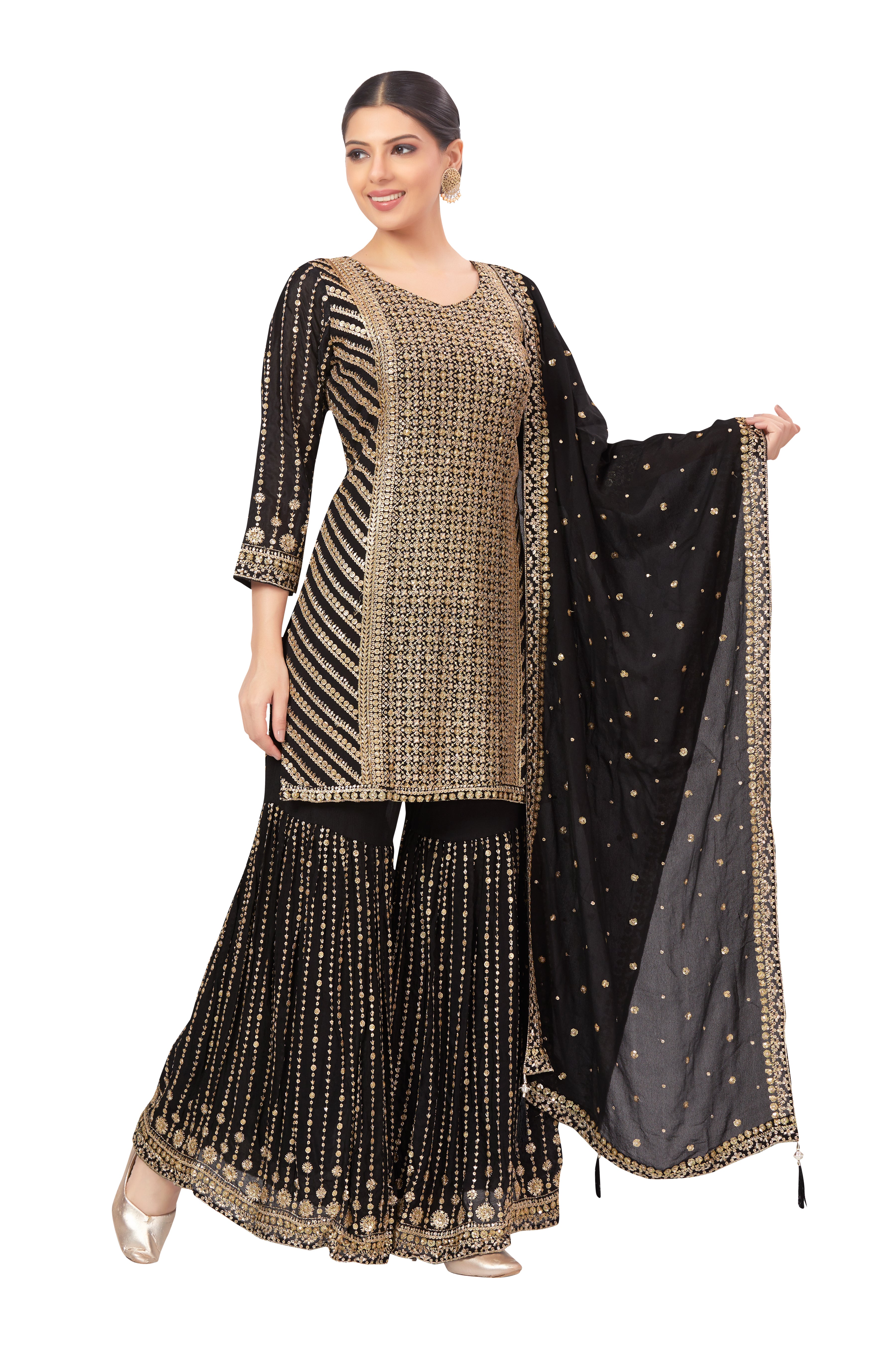 Anokhi Sharara Suit - Roop Darshan