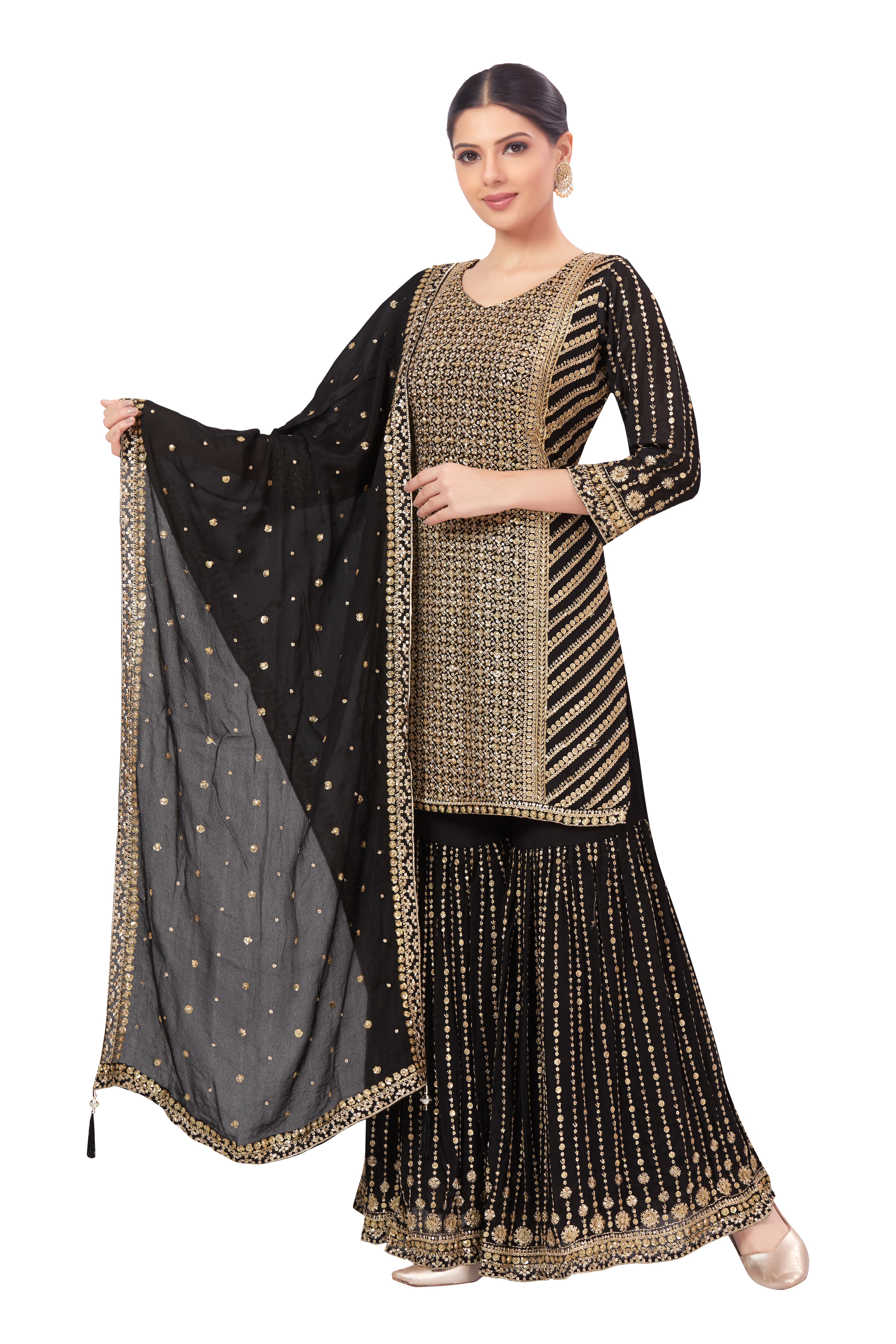 Anokhi Sharara Suit - Roop Darshan