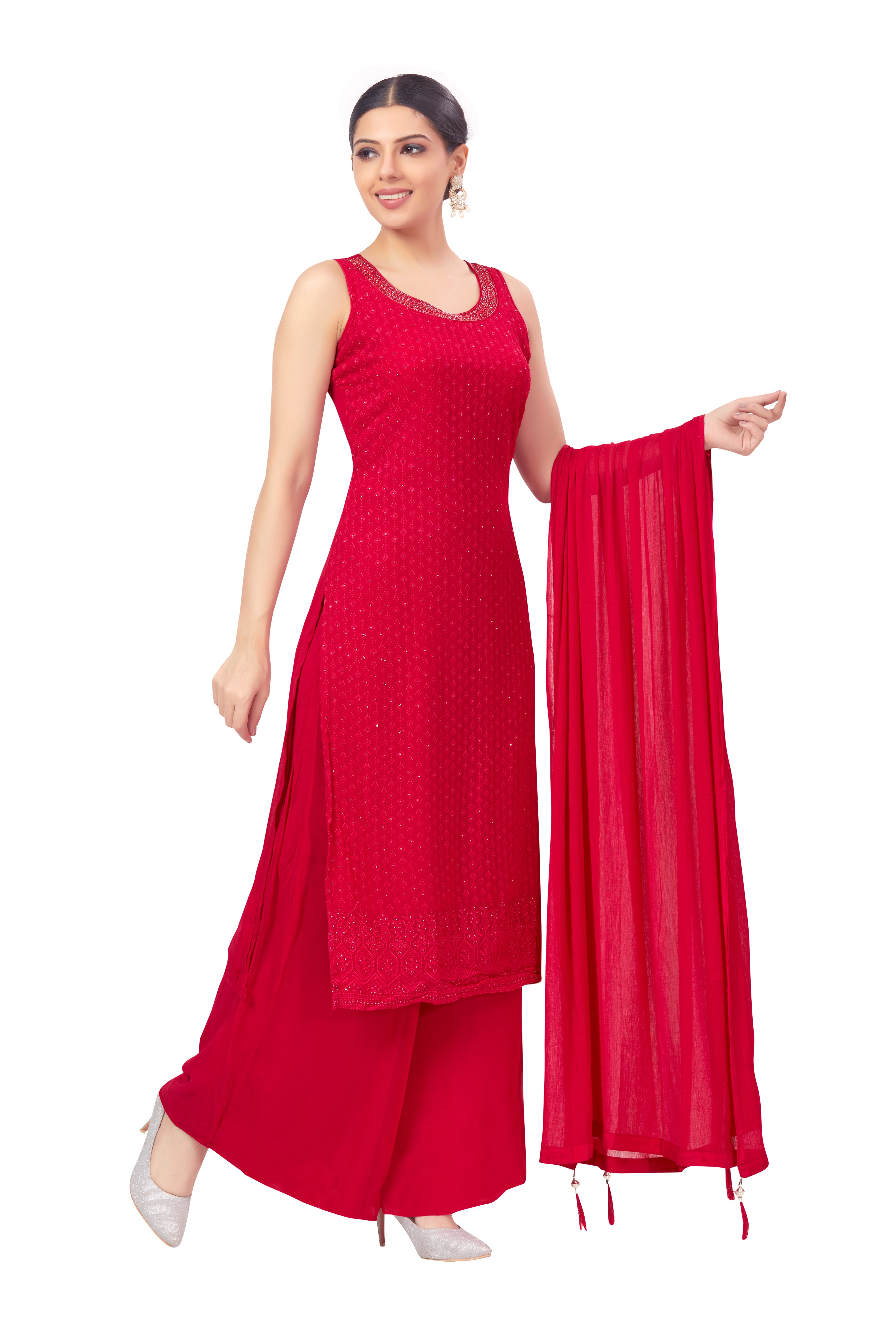 Anita Palazzo Suit - Roop Darshan