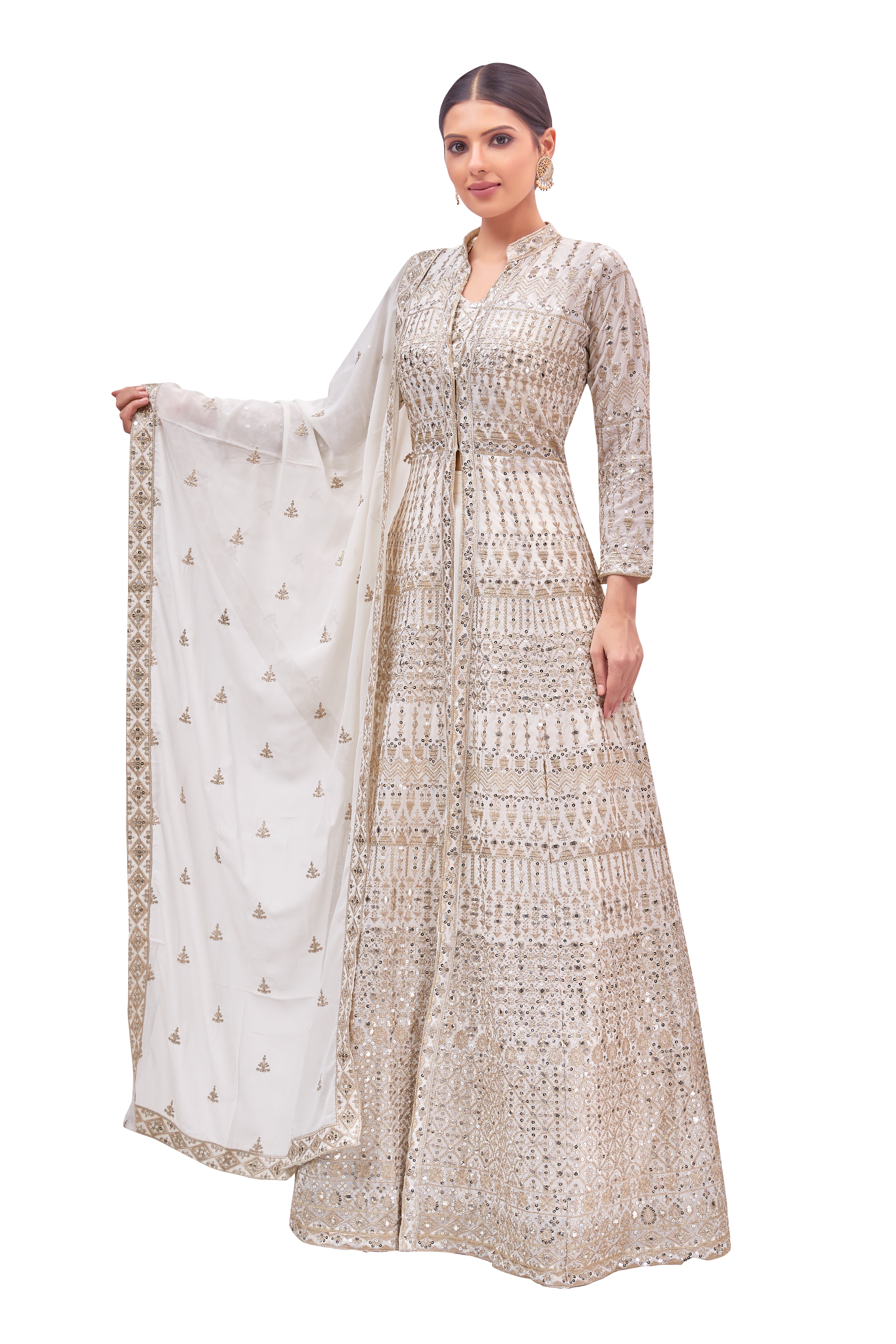 Khanak Long Top Lehenga Choli - Roop Darshan