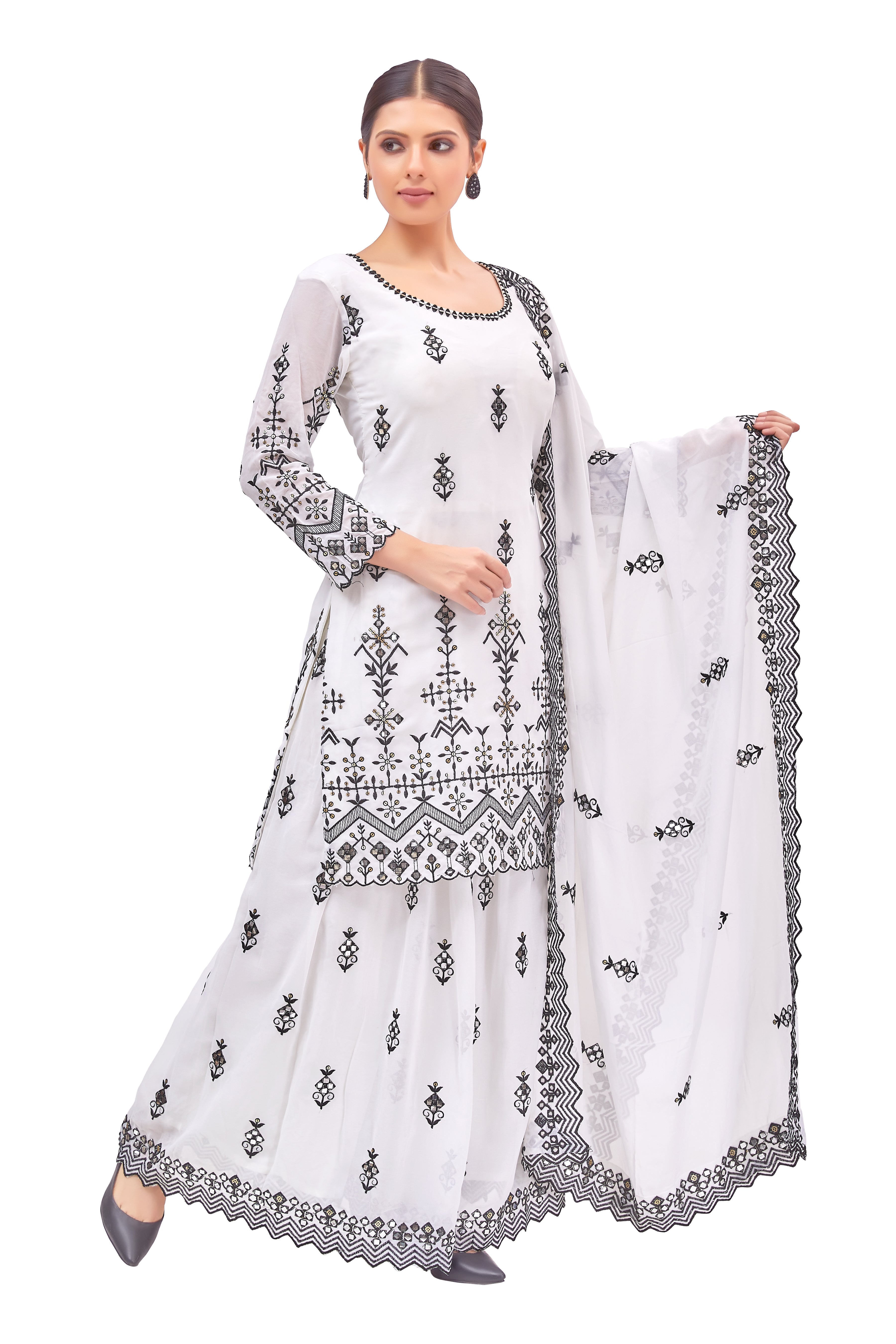 Malti Palazzo Suit - Roop Darshan