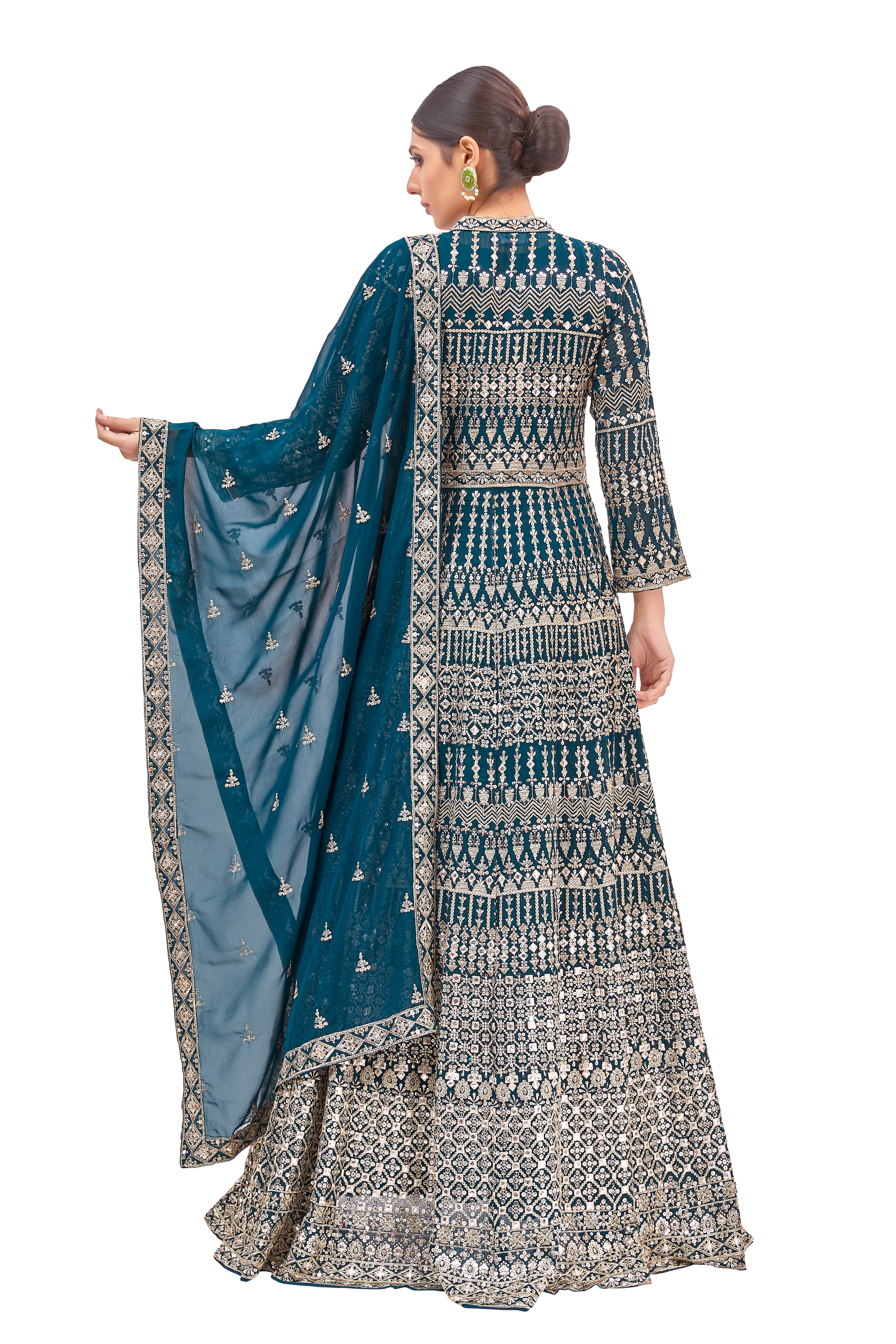 Khanak Long Top Lehenga Choli - Roop Darshan