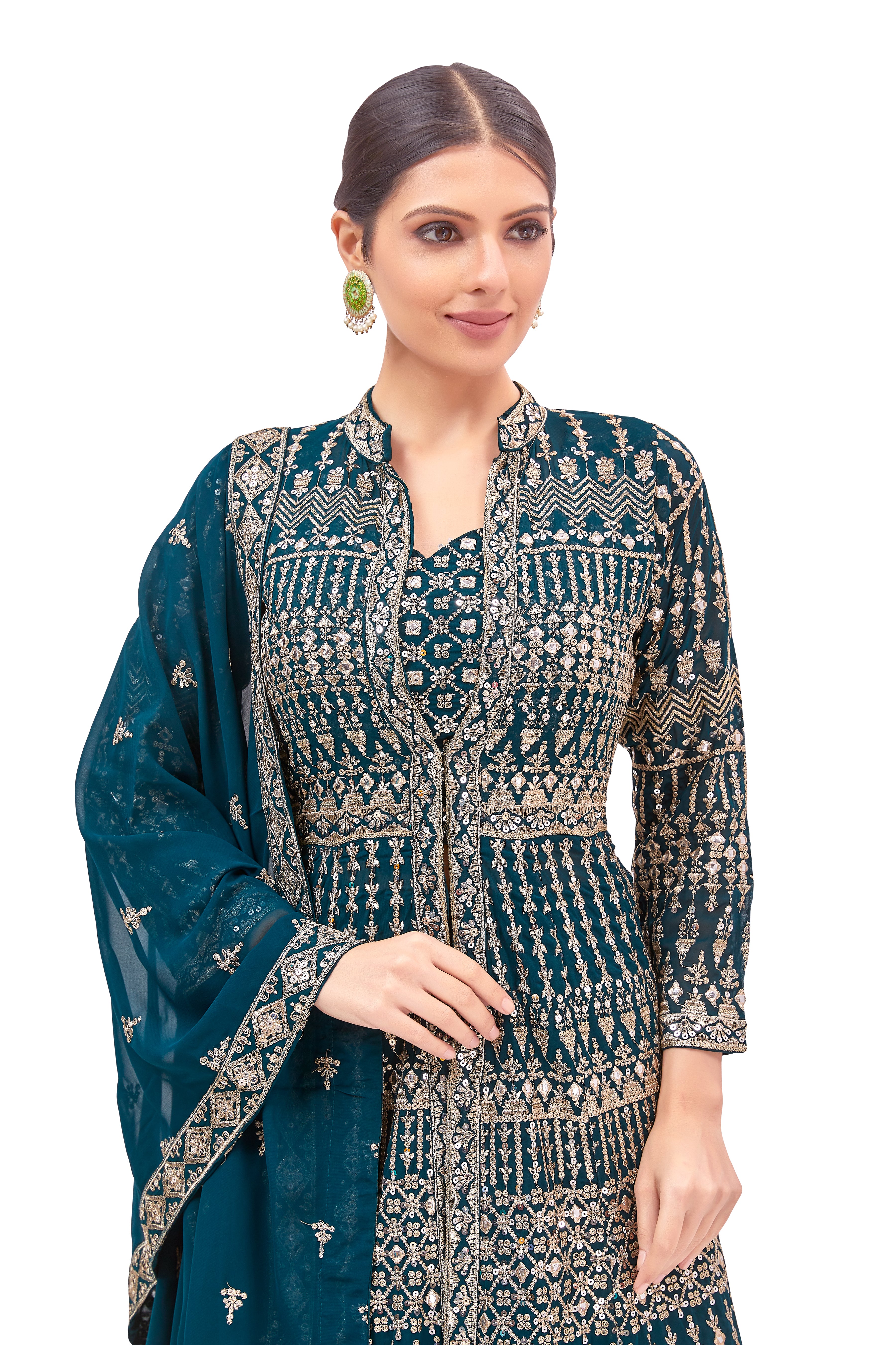 Khanak Long Top Lehenga Choli - Roop Darshan