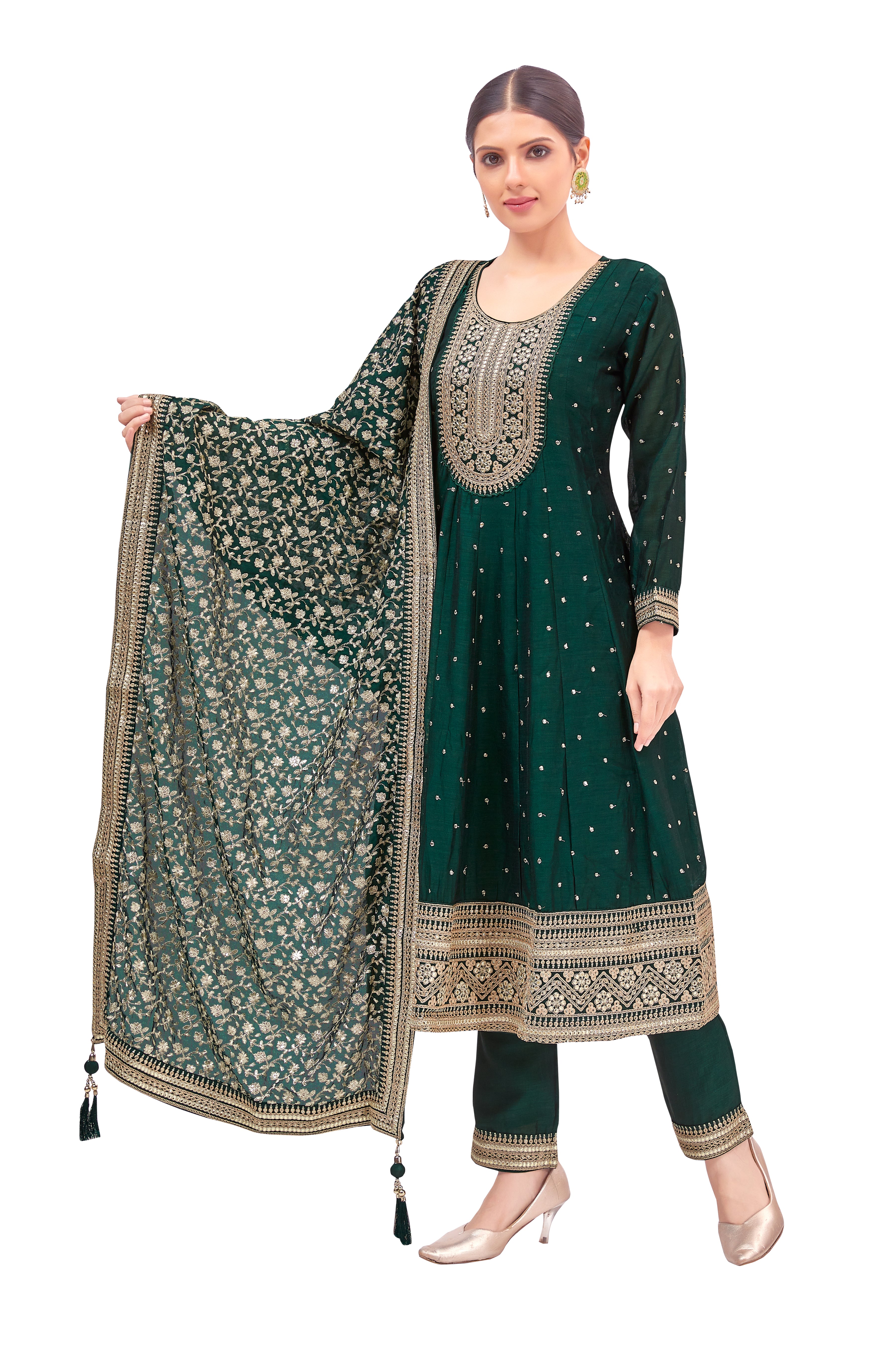 Ruhi Flair Suit - Roop Darshan