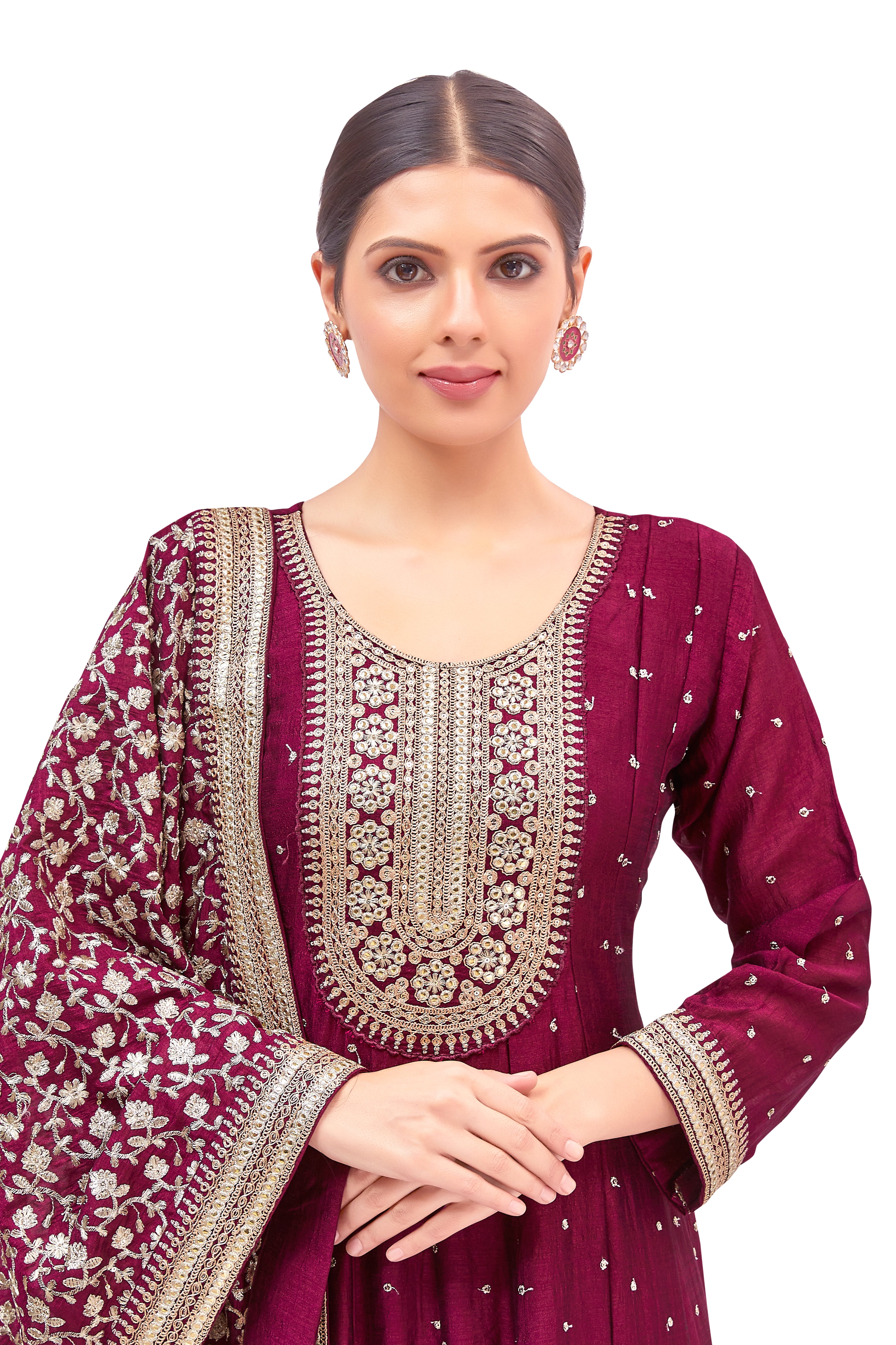 Ruhi Flair Suit - Roop Darshan