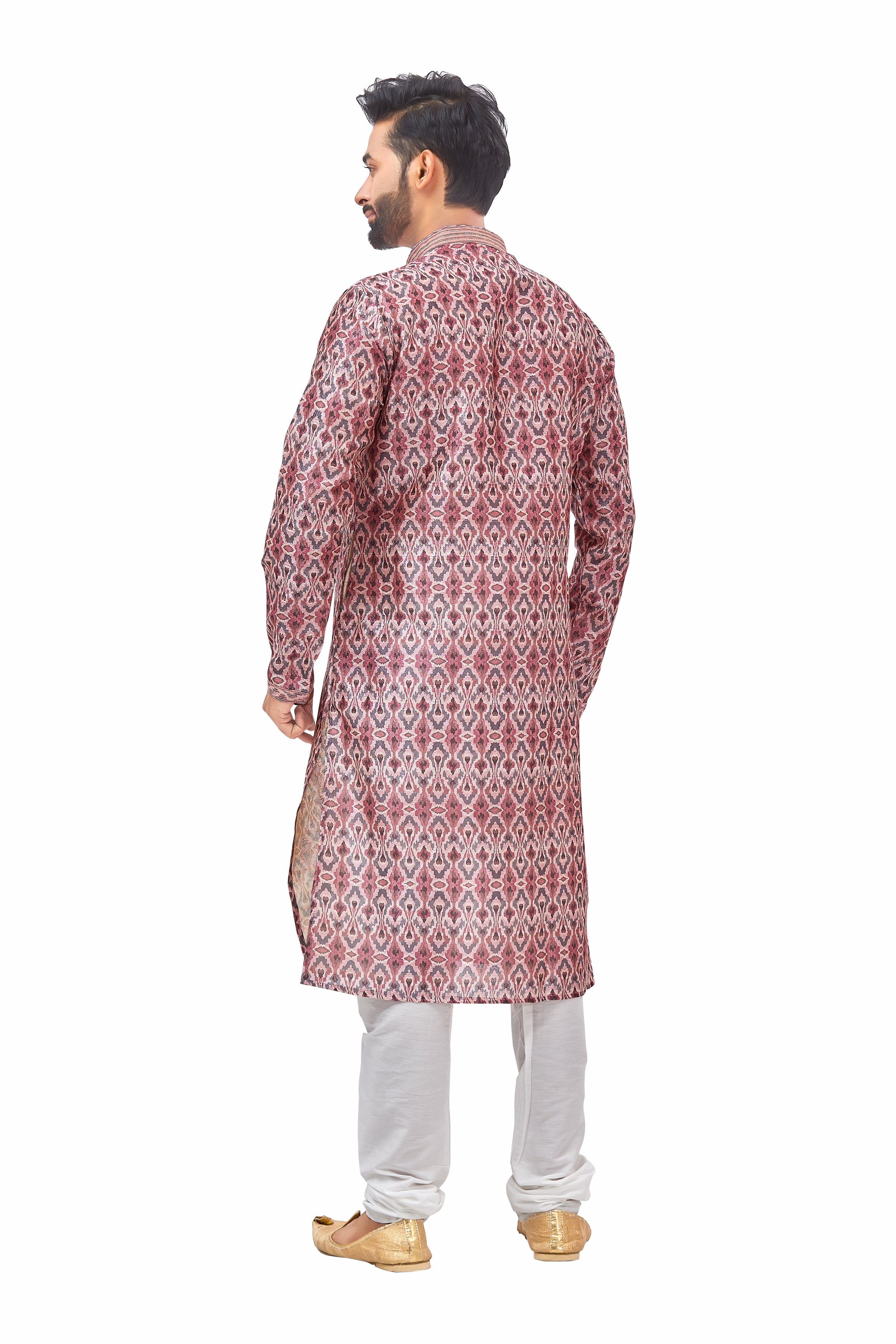 Mens Printed Kurta Set - Roop Darshan