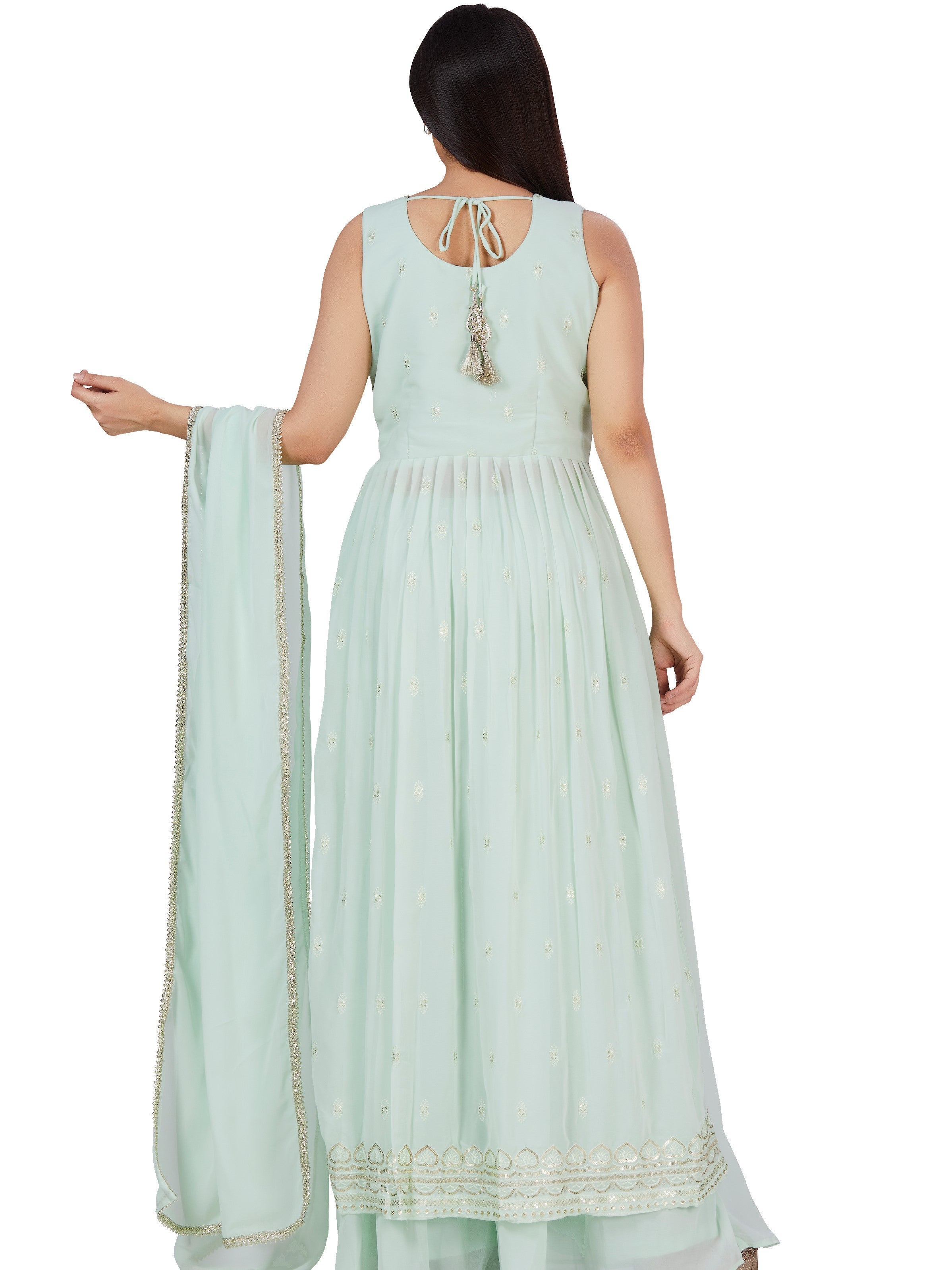 Brinda Palazzo Suit - Roop Darshan
