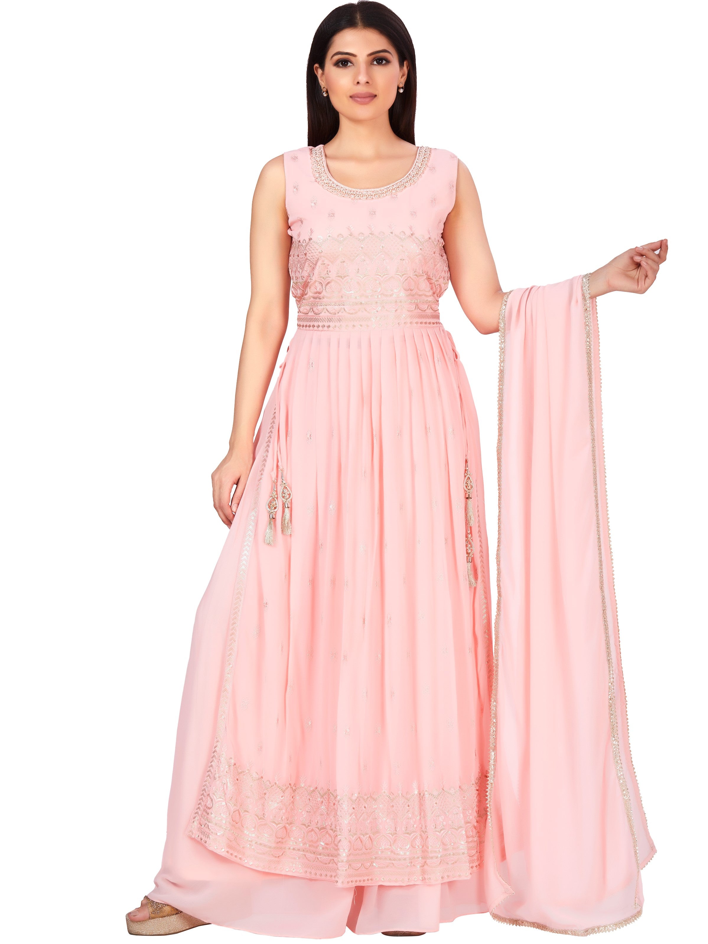 Brinda Palazzo Suit - Roop Darshan